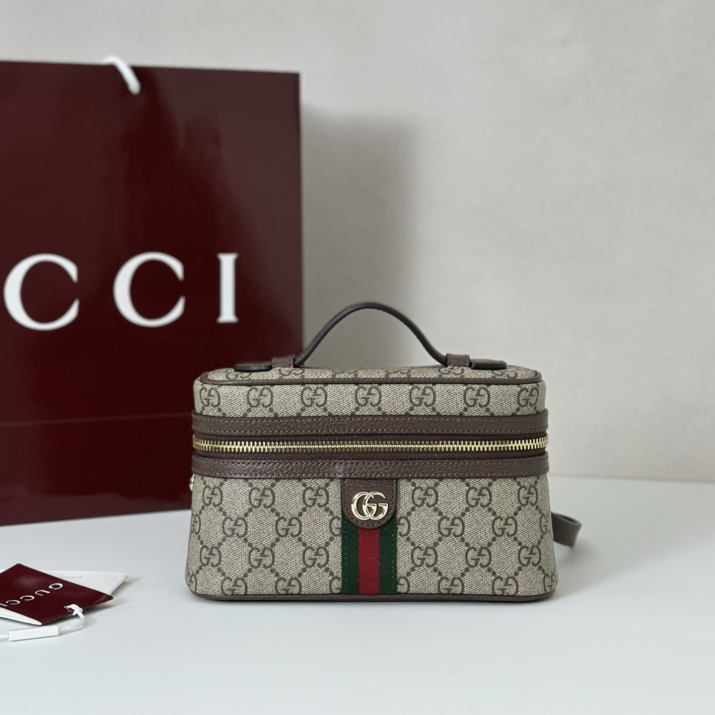 Gucci Savoy Beauty Case -20*12*6cCM