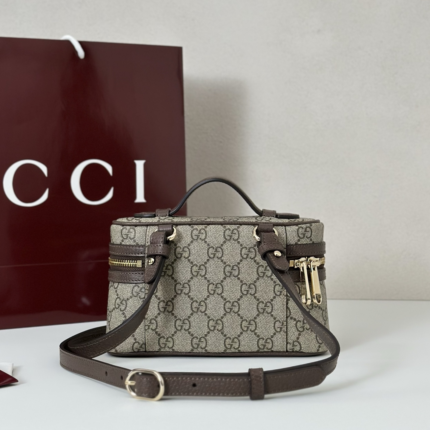 Gucci Savoy Beauty Case -20*12*6cCM