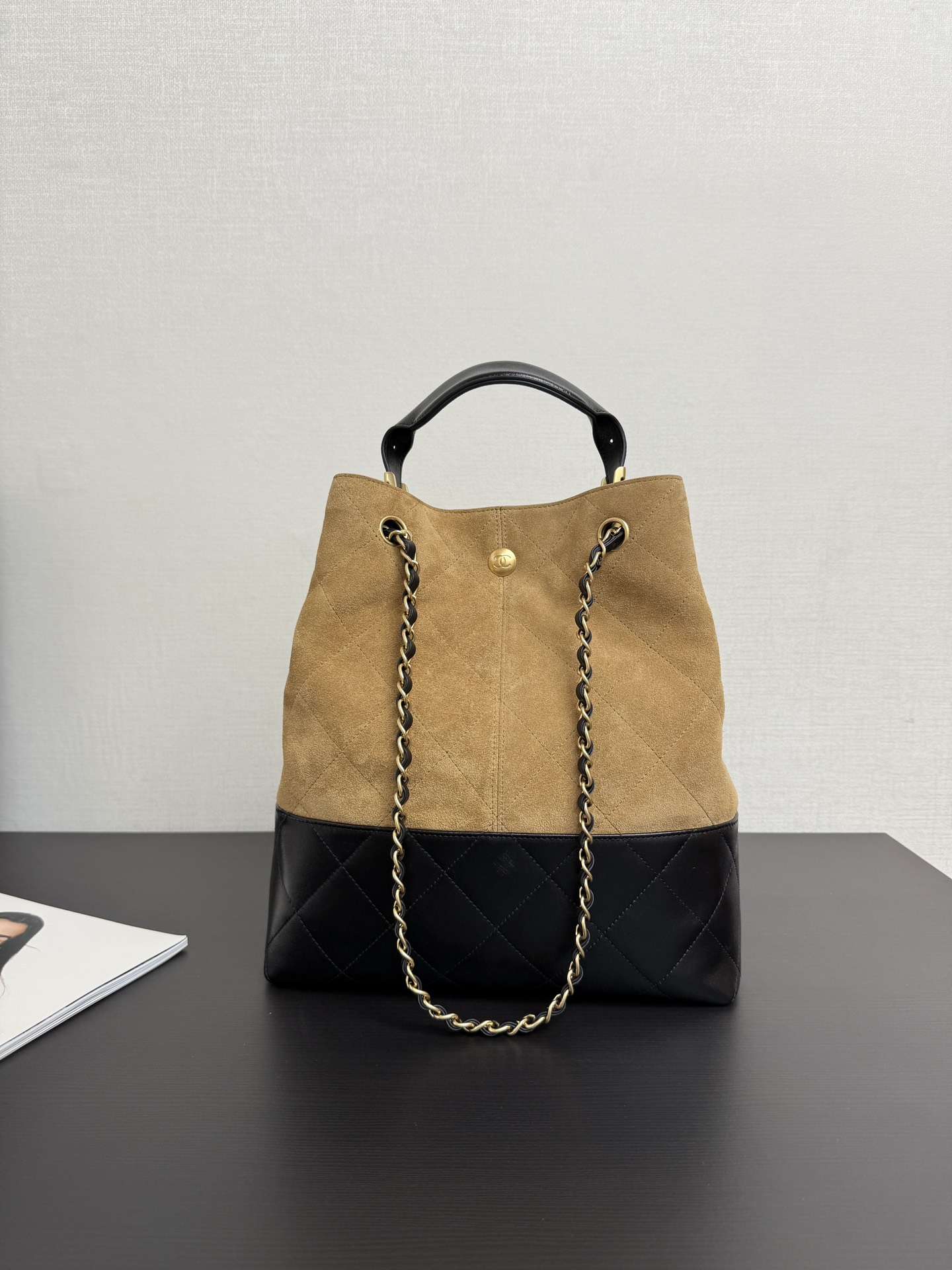 Ch@nel 2025SS Shopping Bag-31*28*12CM