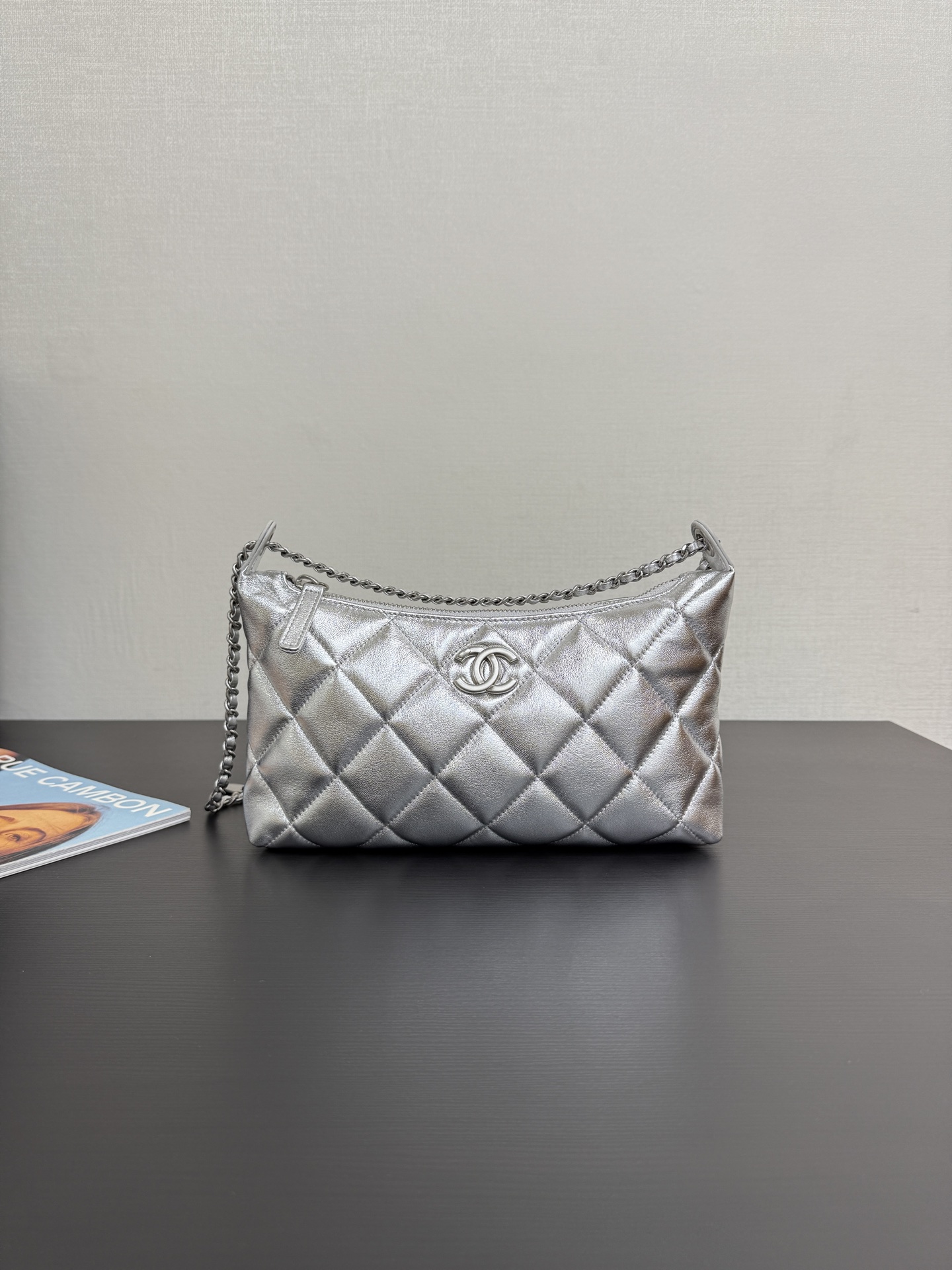 Ch@nel 2025SS Hobo Bag-25*15*5.5CM