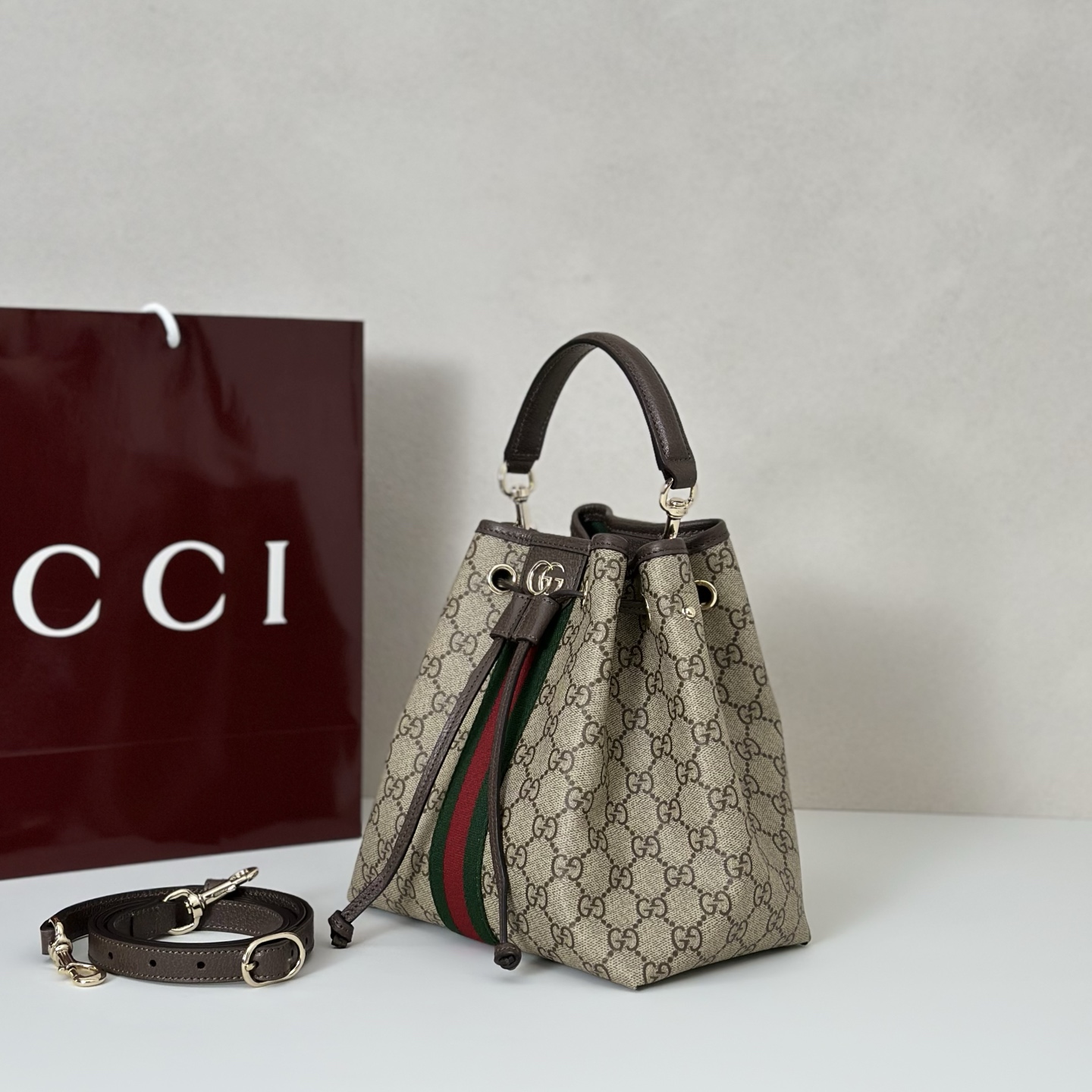 Gucci Ophidia Tote-21*13*21.5CM