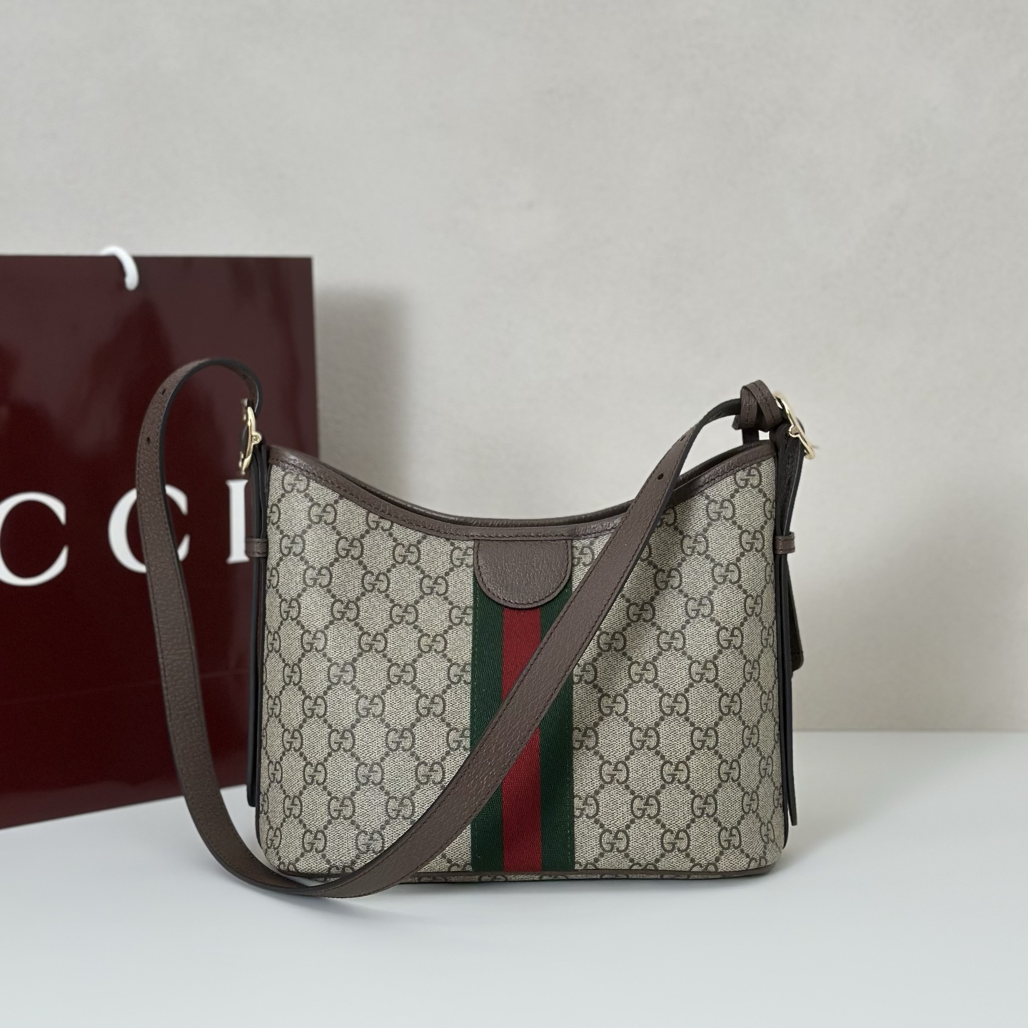 Gucci Ophidia Shoulder Bag-23*21*12CM