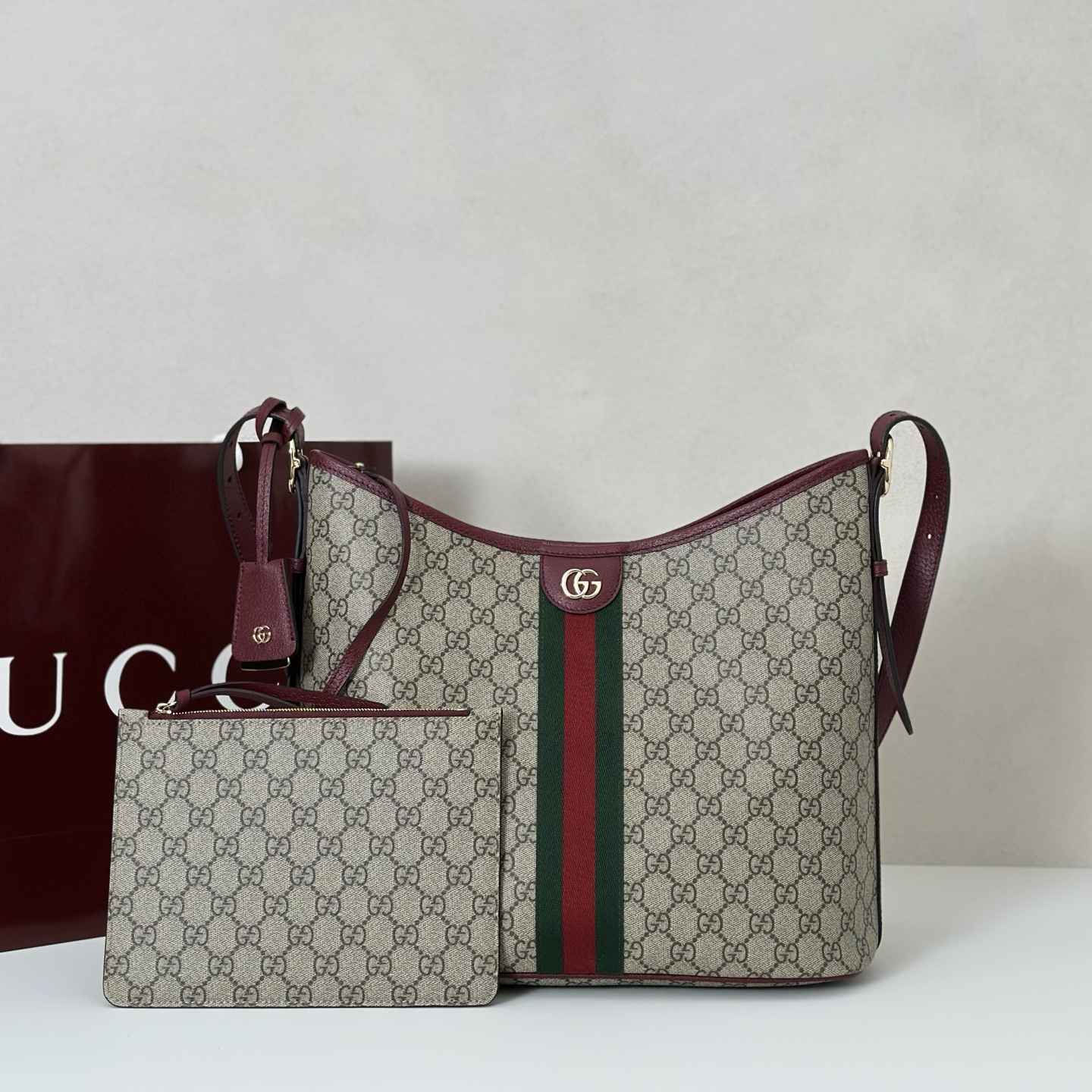 Gucci Ophidia Shoulder Bag-33.5*16*30CM