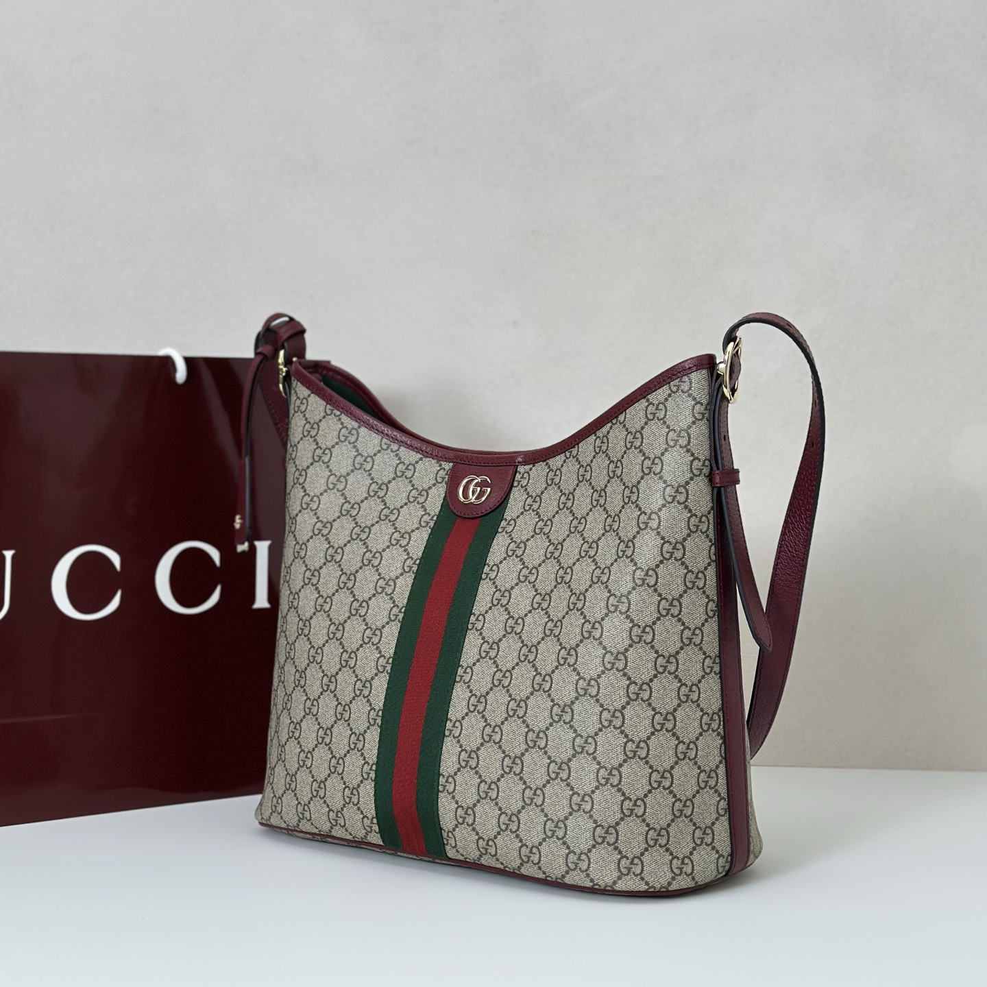 Gucci Ophidia Shoulder Bag-33.5*16*30CM
