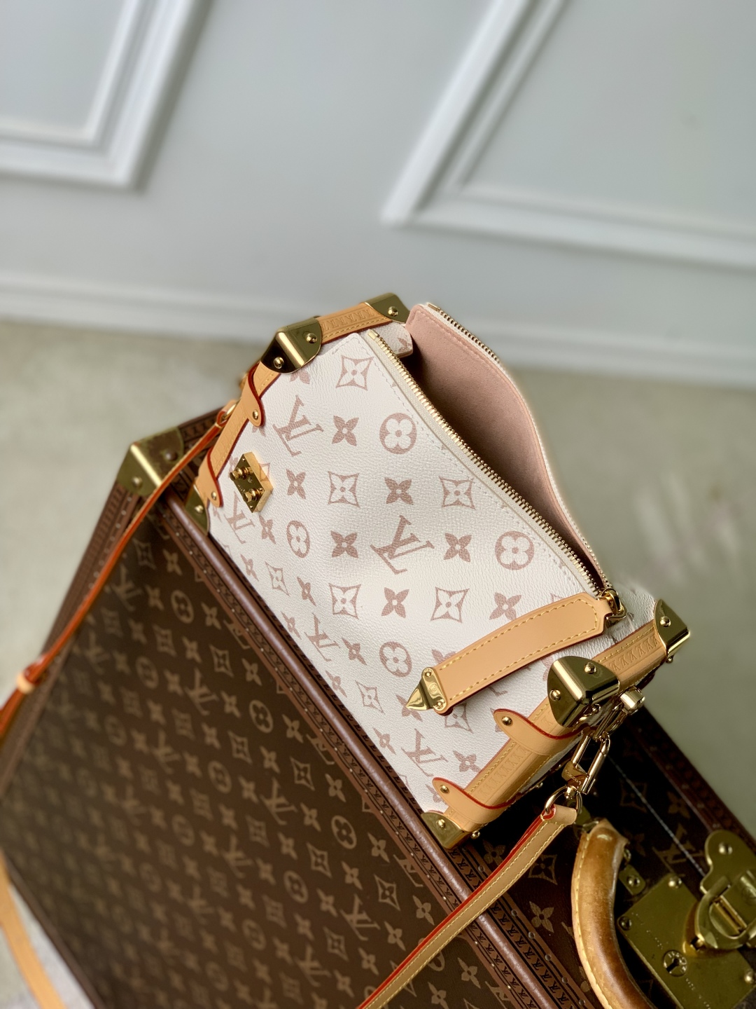 Louis Vuitton Side Trunk -M14606-16 x 8.5 x 23.5CM