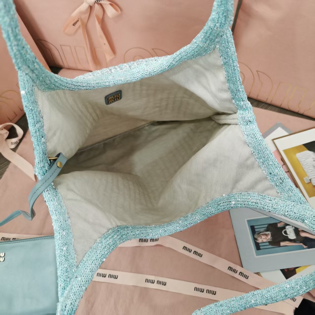 MiuMiu Tote Bag-35 X 40CM