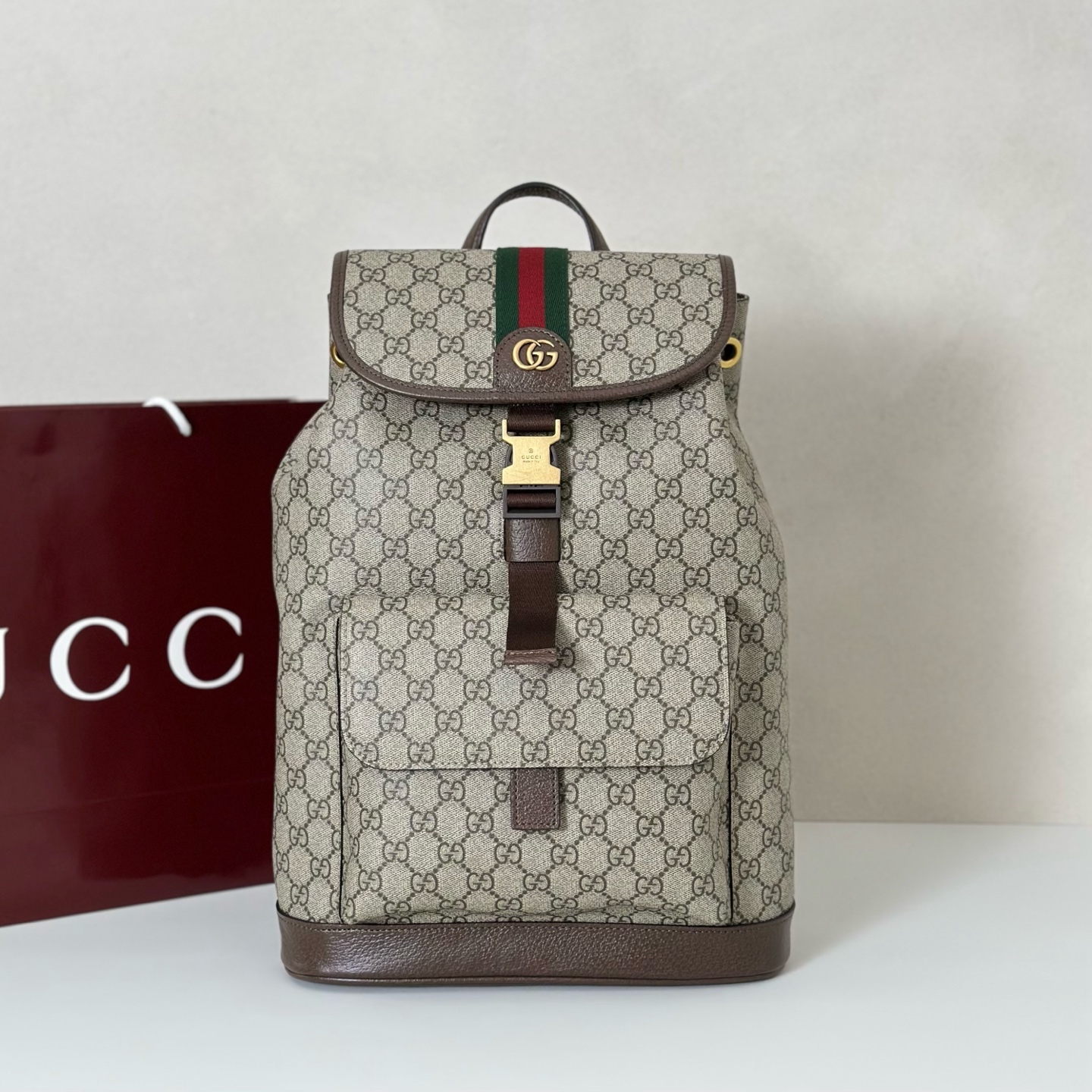 Gucci Ophidia Backpack-28*40*12CM