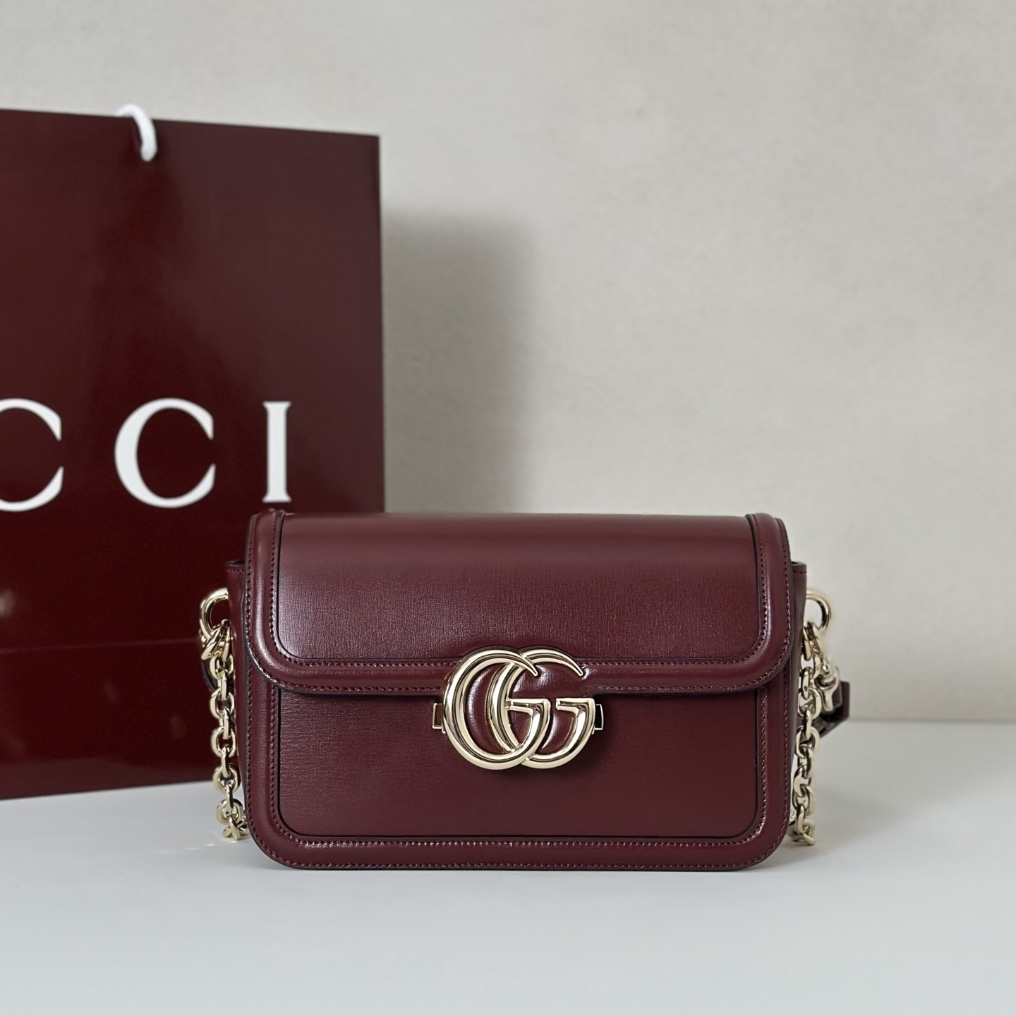 Gucc Go Shoulder Bag-21.5*14*9CM