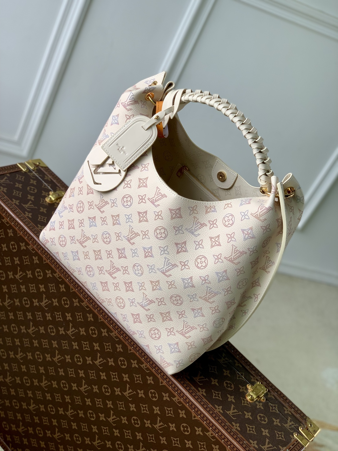 Louis Vuitton Carmel Hobo Bag-35*40*17CM