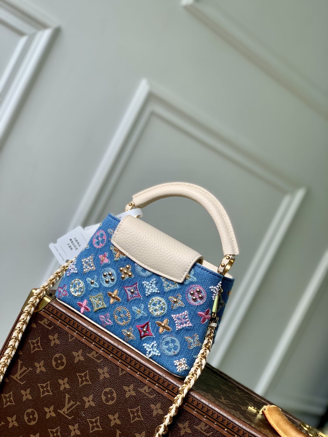 Louis Vuitton Mini Capucines Handlebag-21*14*8CM
