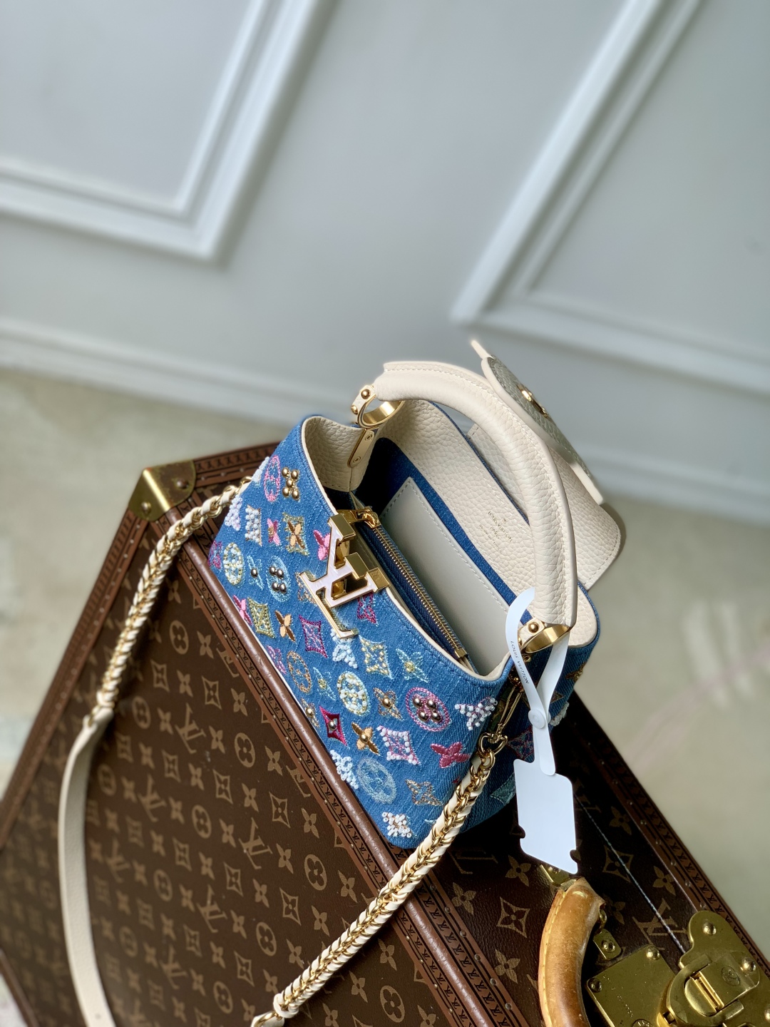 Louis Vuitton Mini Capucines Handlebag-21*14*8CM