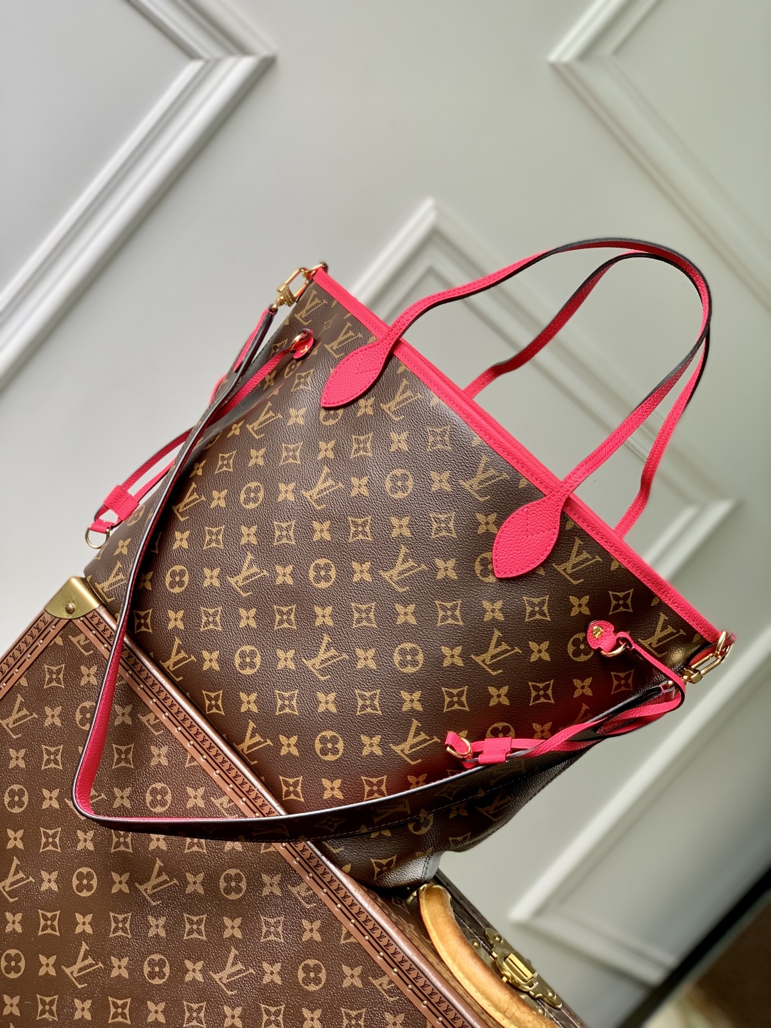 Louis Vuitton Neverfull Bandoulière Inside Out-M11947-28 x 14 x 31CM