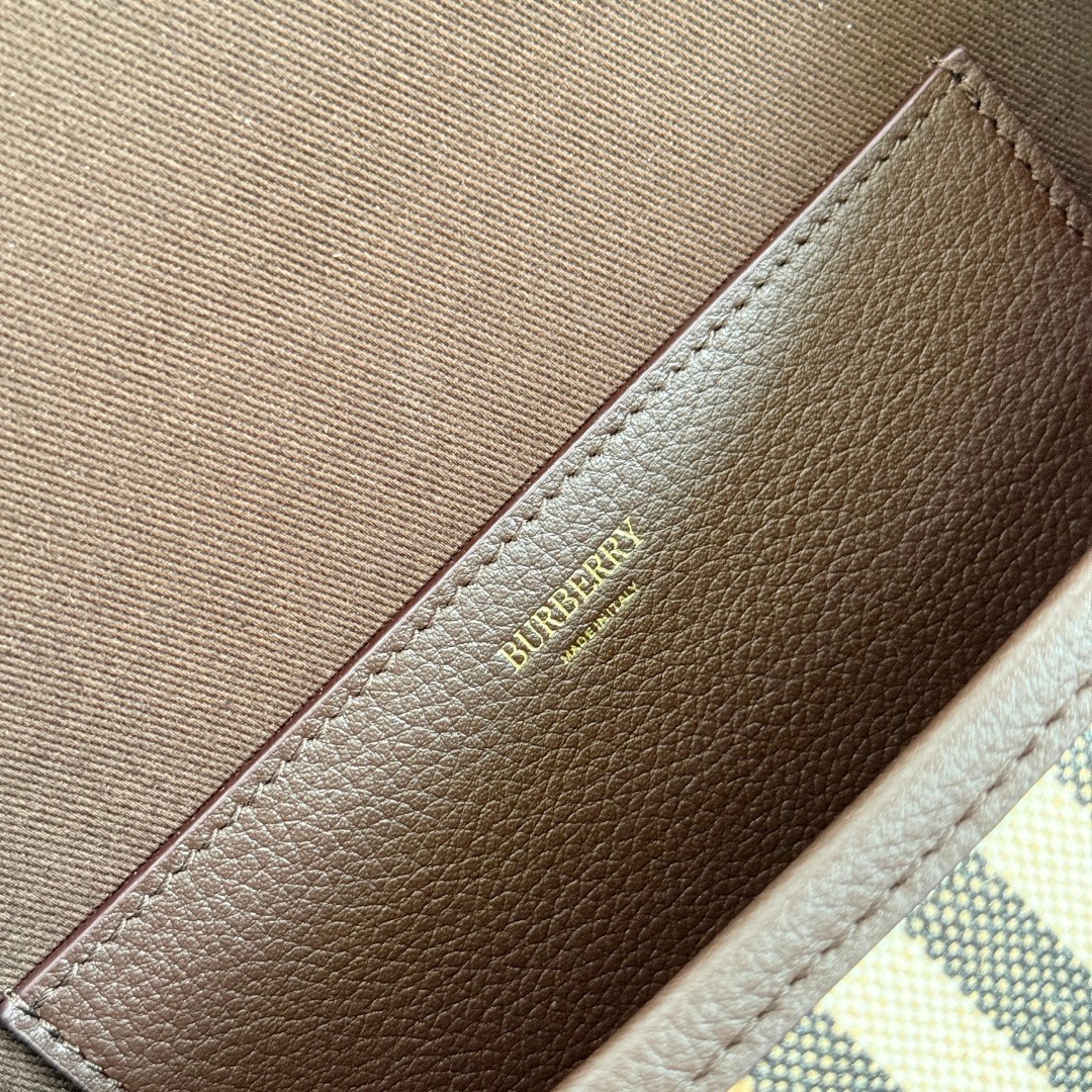Burberry Mini Highlands Bag​ in Sand-24.5x8x 18CM