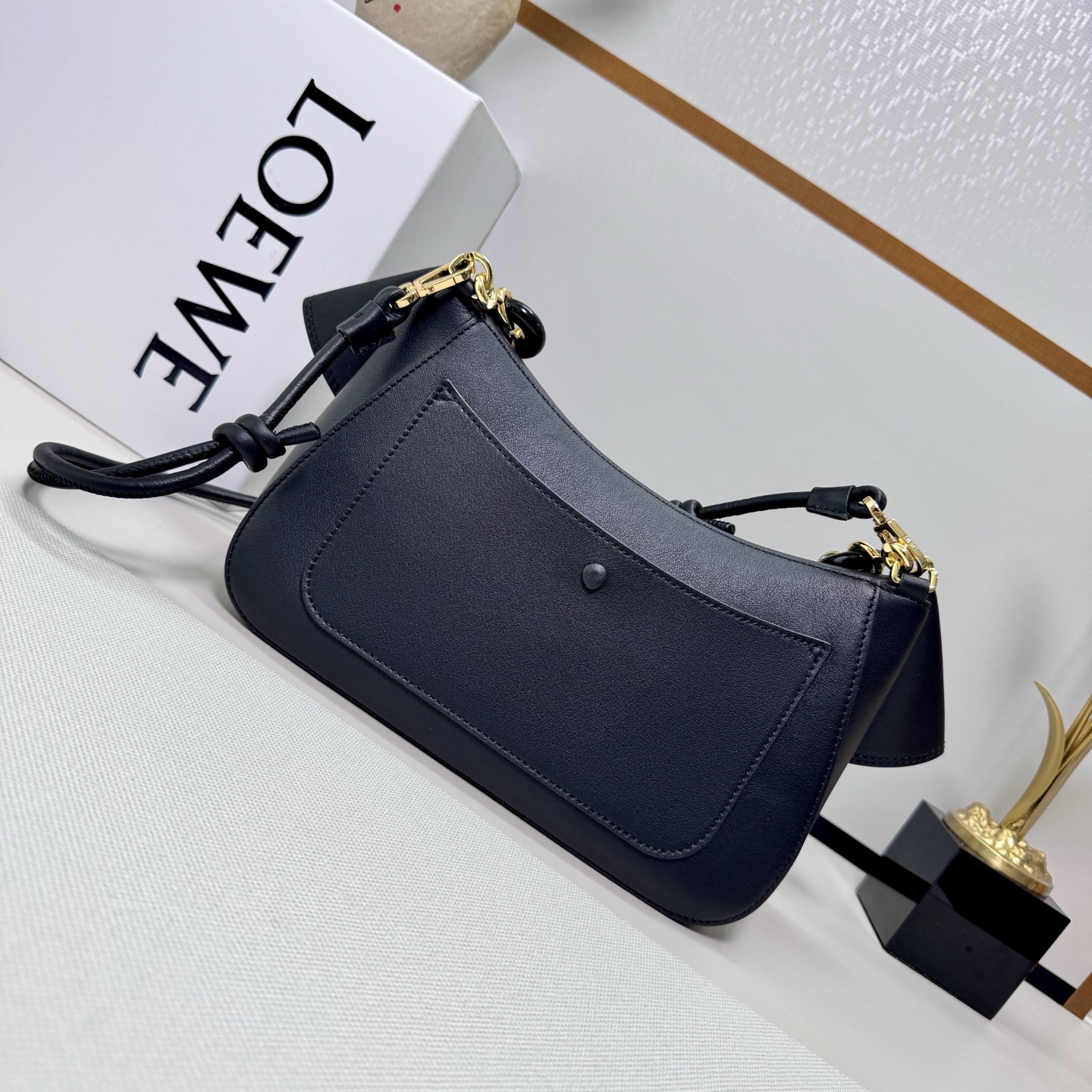 Lowee Ola Chain-Link Shoulder Bag-26*18*13CＭ