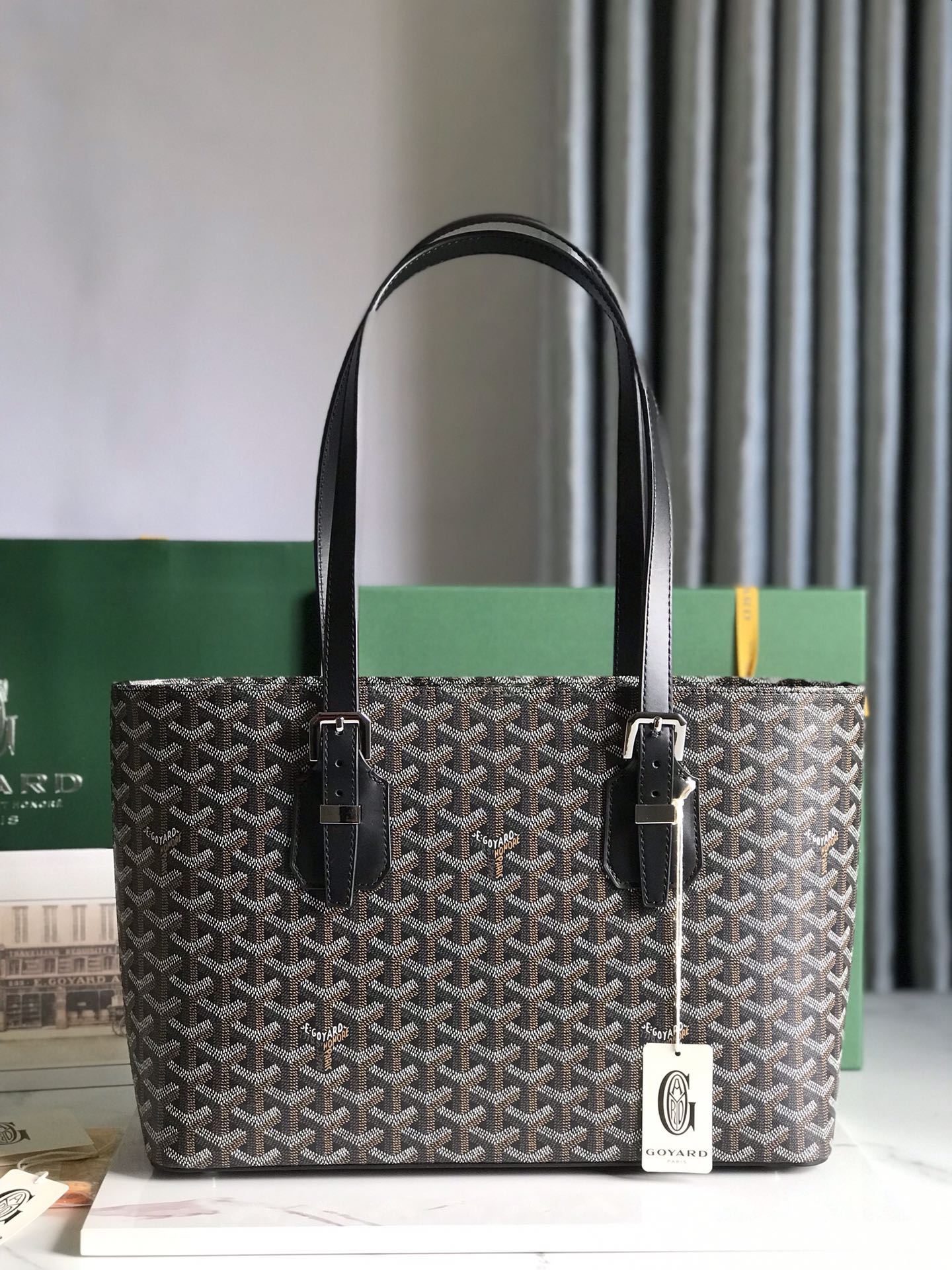 Goyard Vintage Tote Bag-35.5*24.5*10CM
