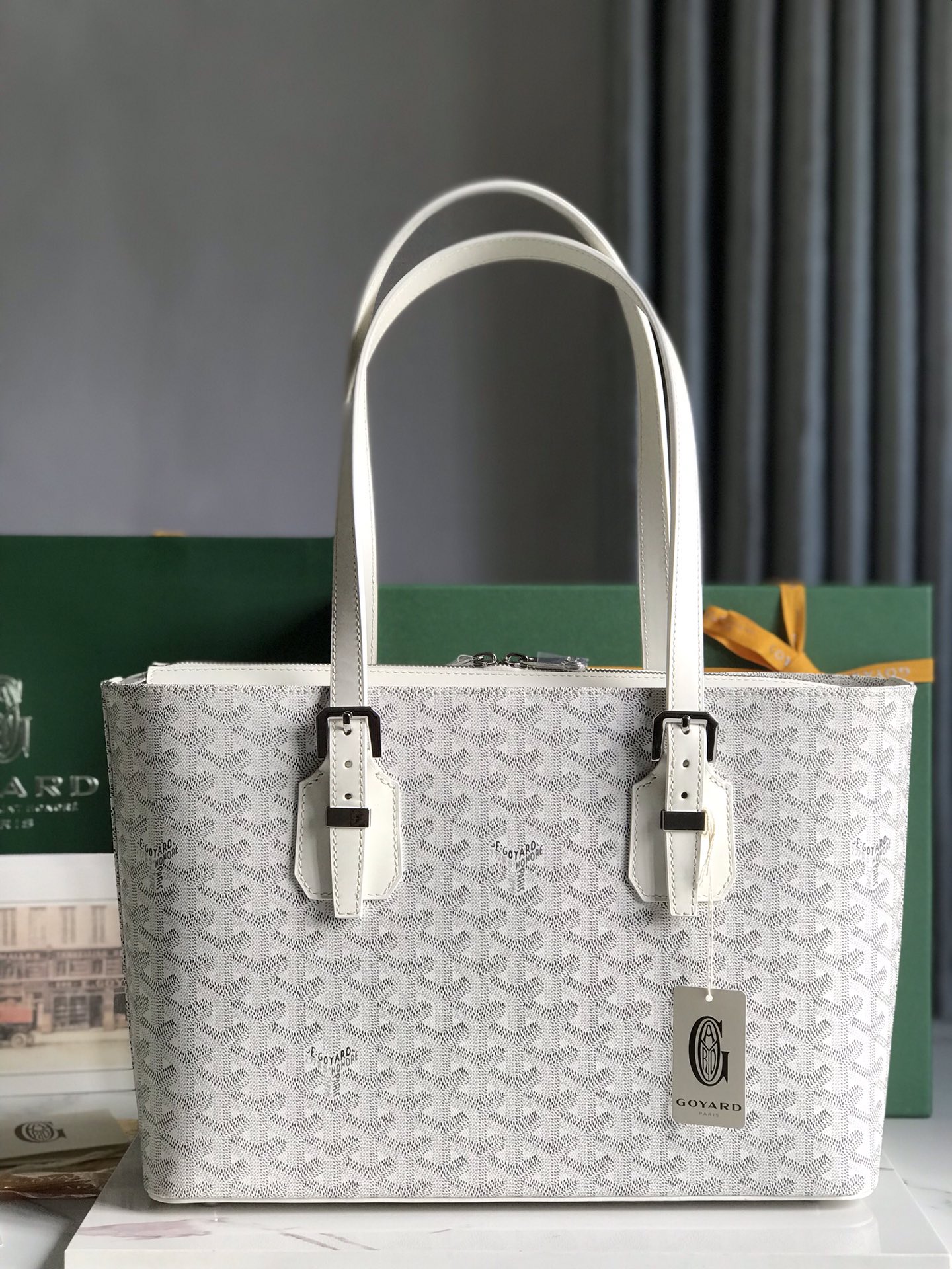 Goyard Vintage Tote Bag-35.5*24.5*10CM