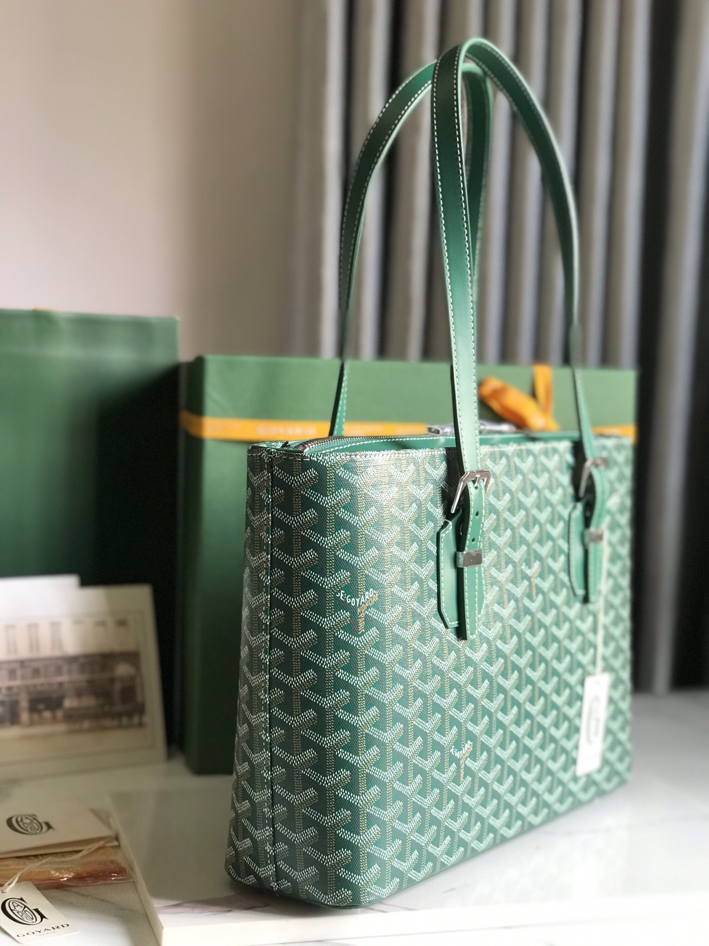 Goyard Vintage Tote Bag-35.5*24.5*10CM