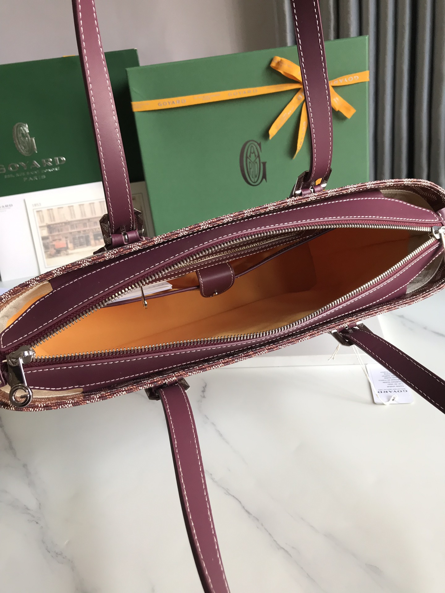 Goyard Vintage Tote Bag-35.5*24.5*10CM