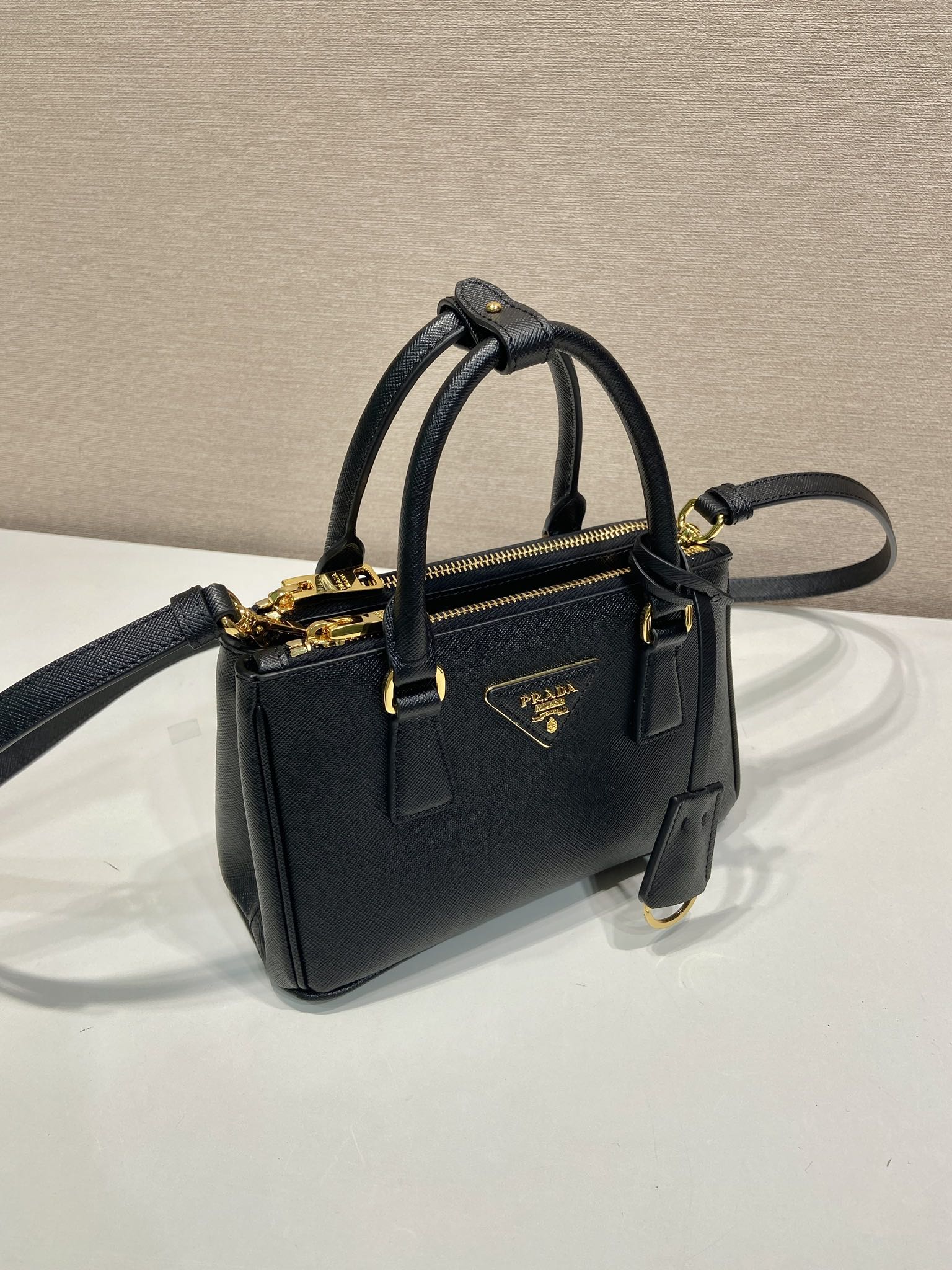 Prada Cameo Galleria Saffiano Leather Mini-Bag-1BA916-21*12.5*8.5CM