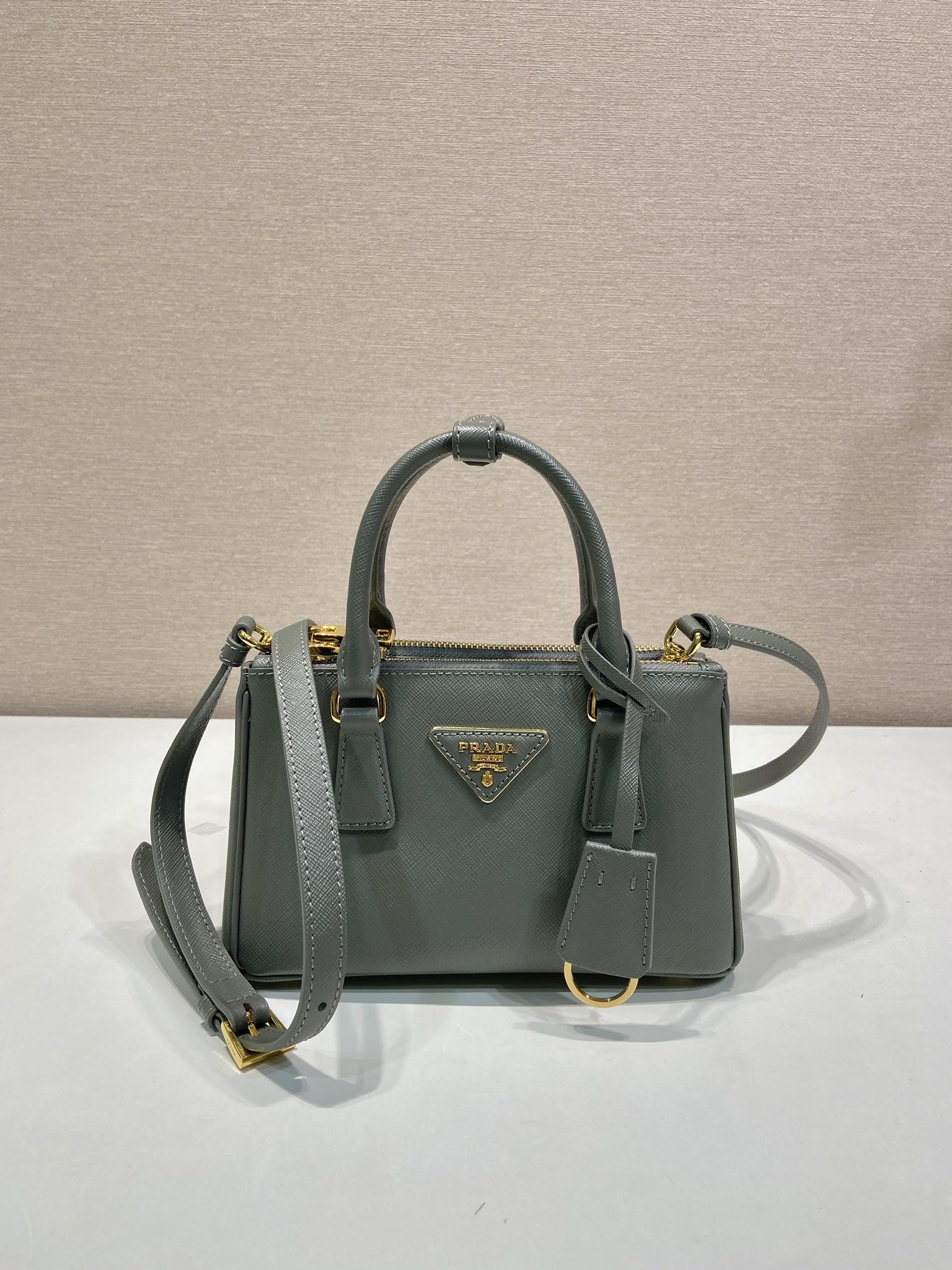 Prada Cameo Galleria Saffiano Leather Mini-Bag-1BA916-21*12.5*8.5CM