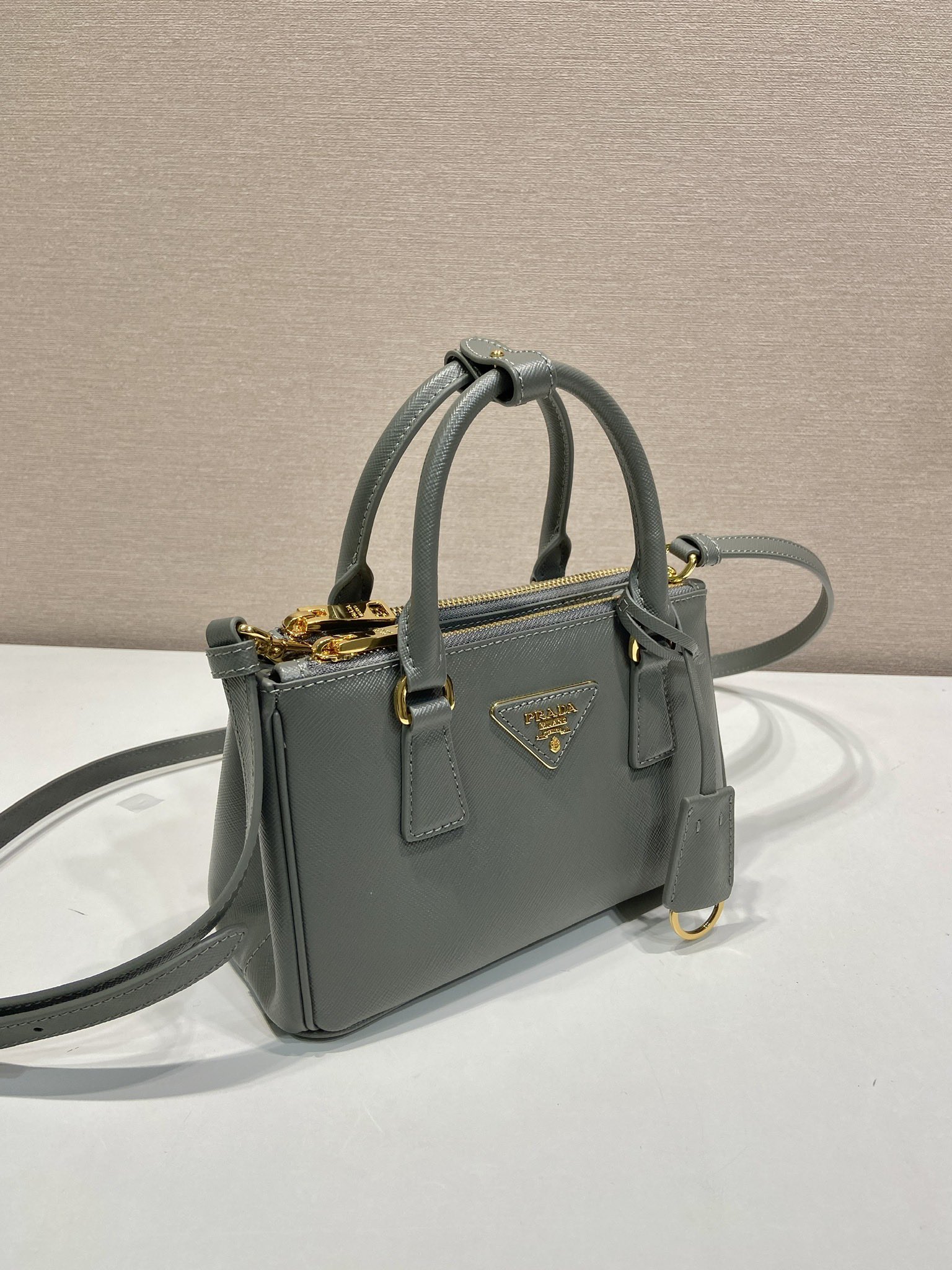 Prada Cameo Galleria Saffiano Leather Mini-Bag-1BA916-21*12.5*8.5CM