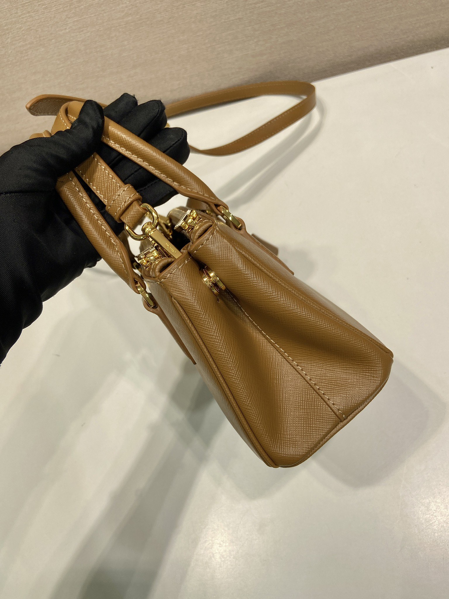 Prada Cameo Galleria Saffiano Leather Mini-Bag-1BA916-21*12.5*8.5CM