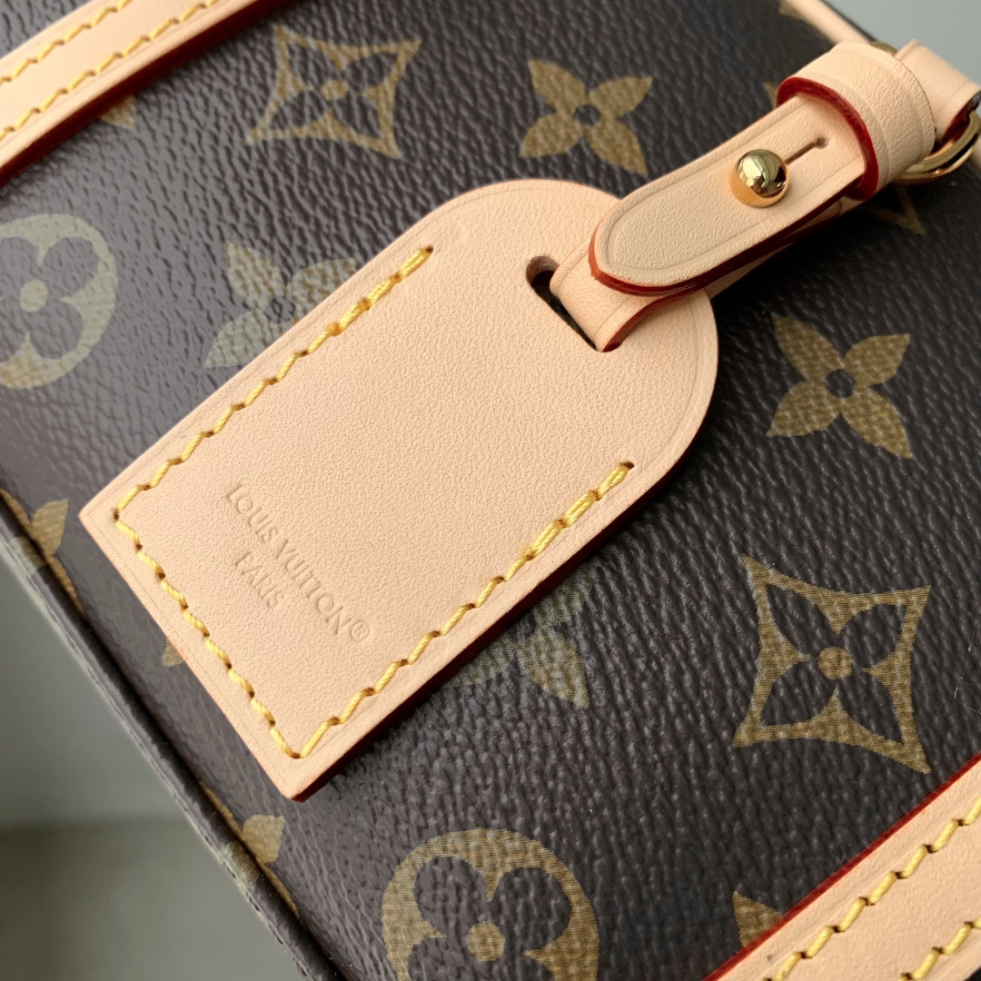 Louis Vuitton Hang On Monogram Handbag-M47031-11.5 x 6.5 x 26 CM