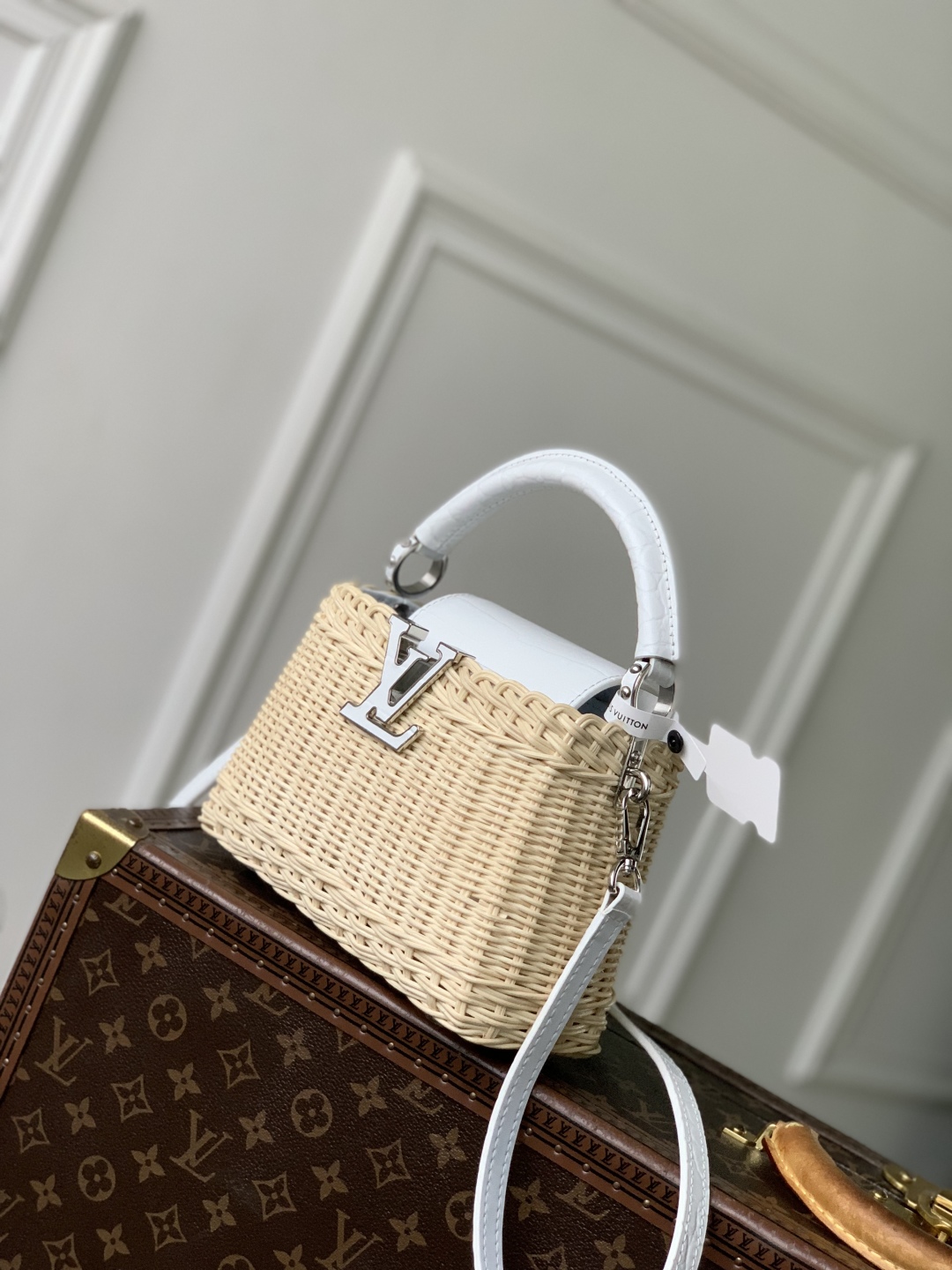 Louis Vuitton Mini Capucines Handlebag-21*14*8CM