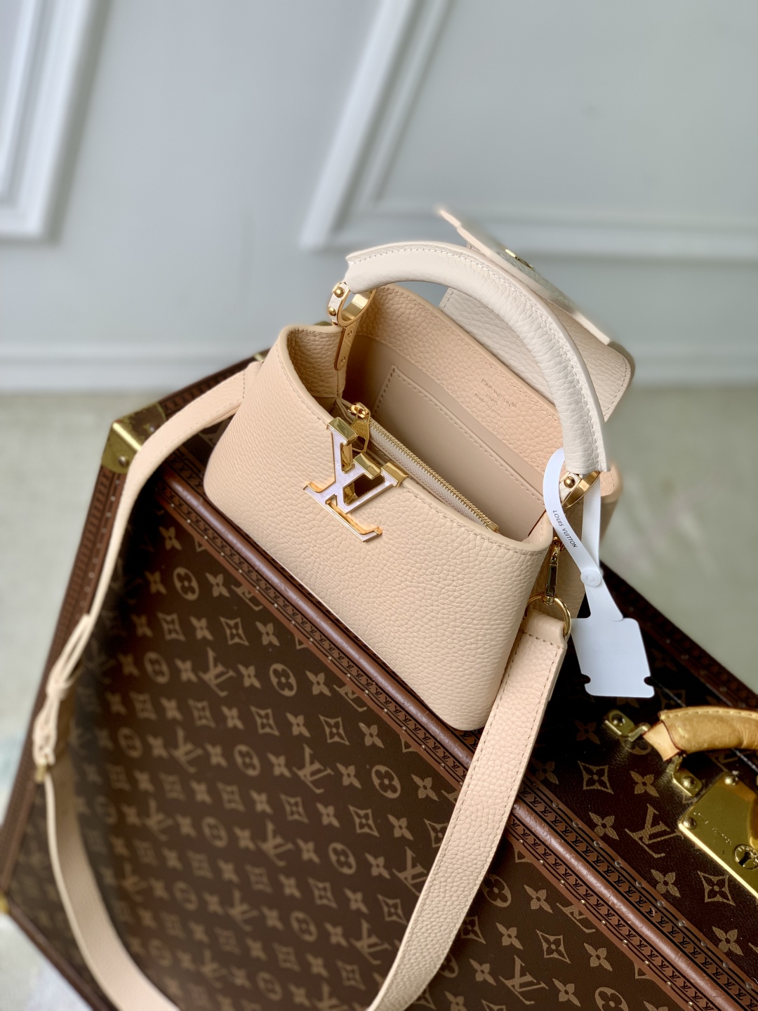 Louis Vuitton Mini Capucines Handlebag-21*14*8CM