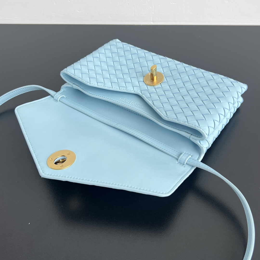 Bottega Veneta Knot Lock Bag-25x16x5.5CM
