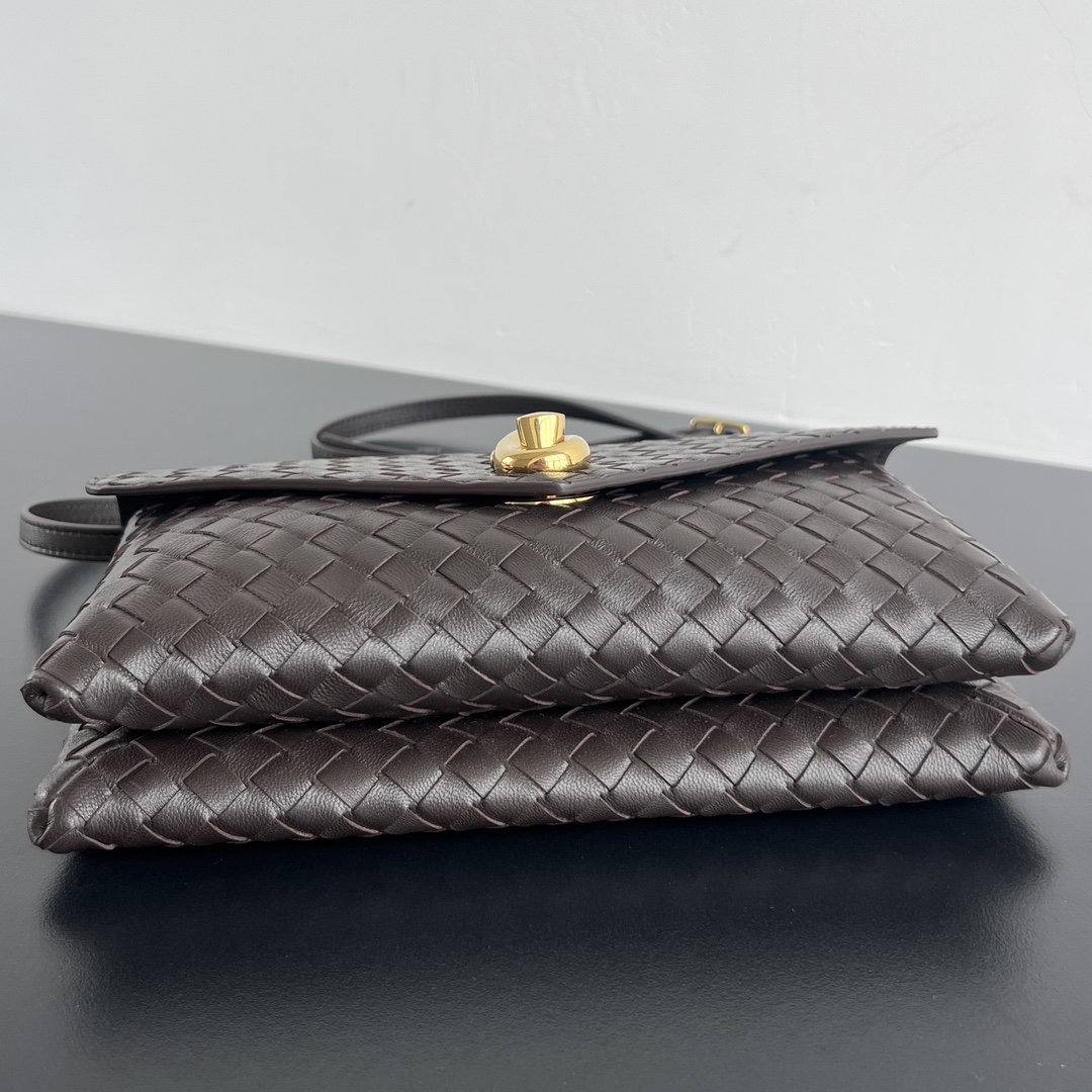 Bottega Veneta Knot Lock Bag-25x16x5.5CM