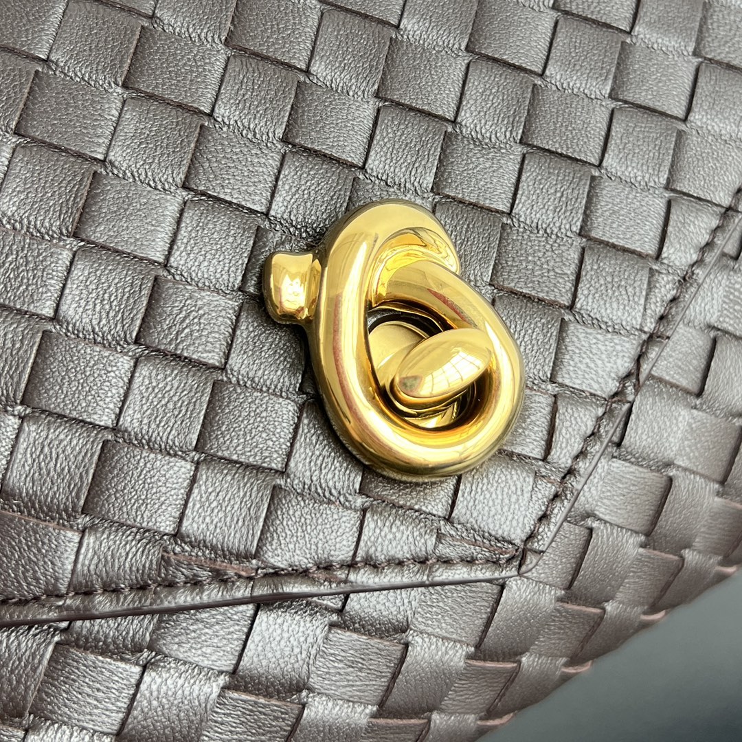 Bottega Veneta Knot Lock Bag-25x16x5.5CM