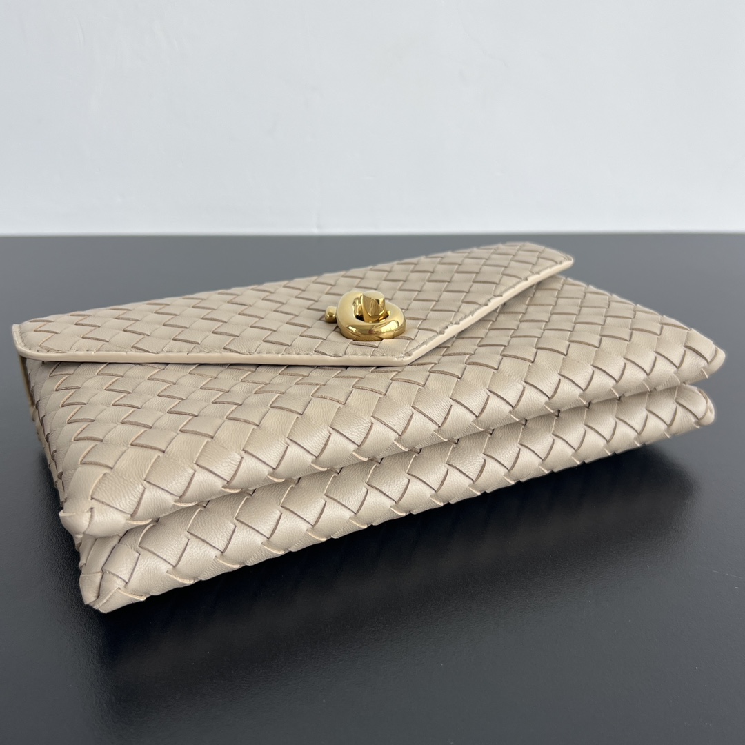 Bottega Veneta Knot Lock Bag-25x16x5.5CM