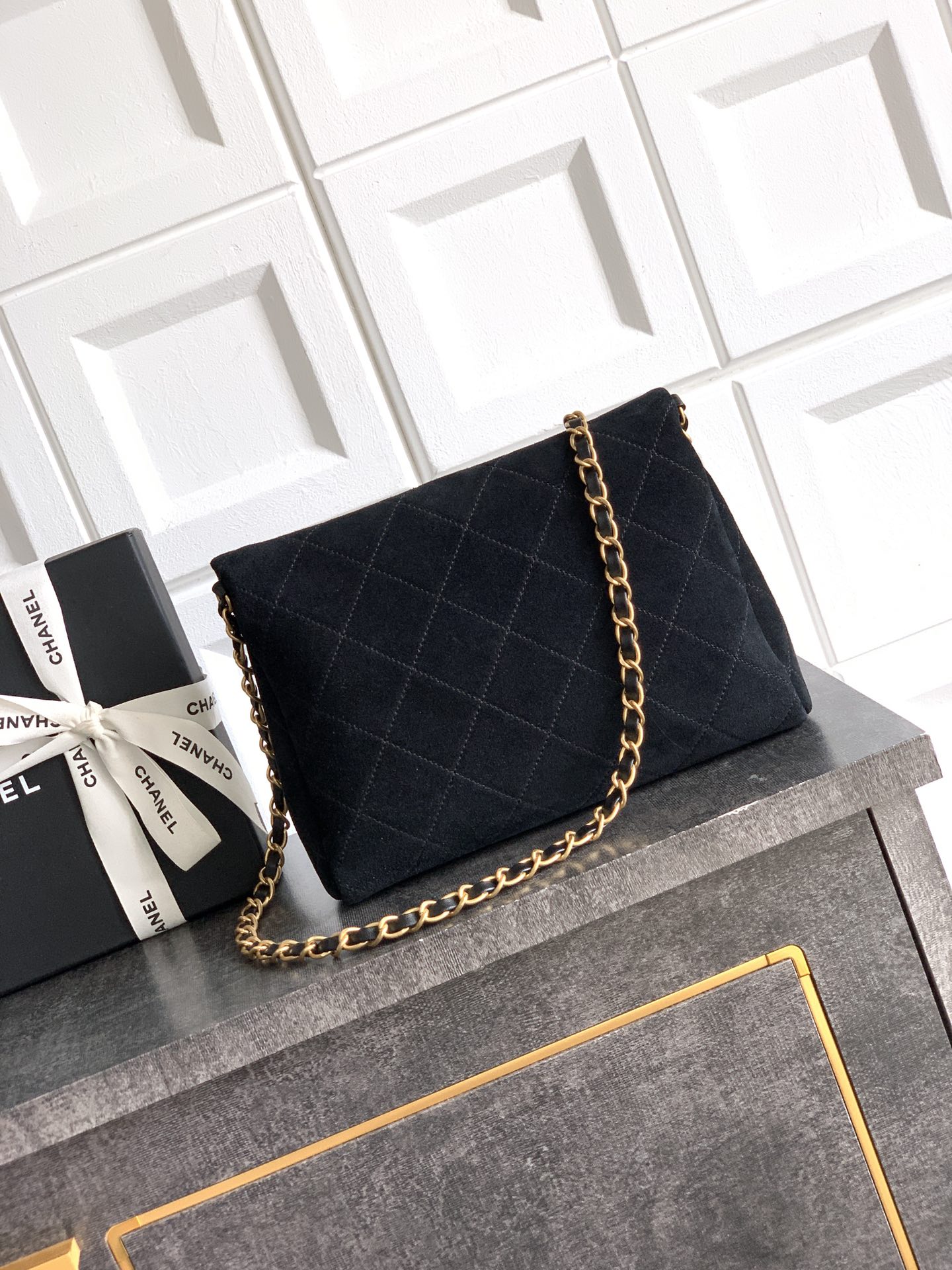 Ch@nel Vinatage Flap Bag-24.5 X 17×6.5CM