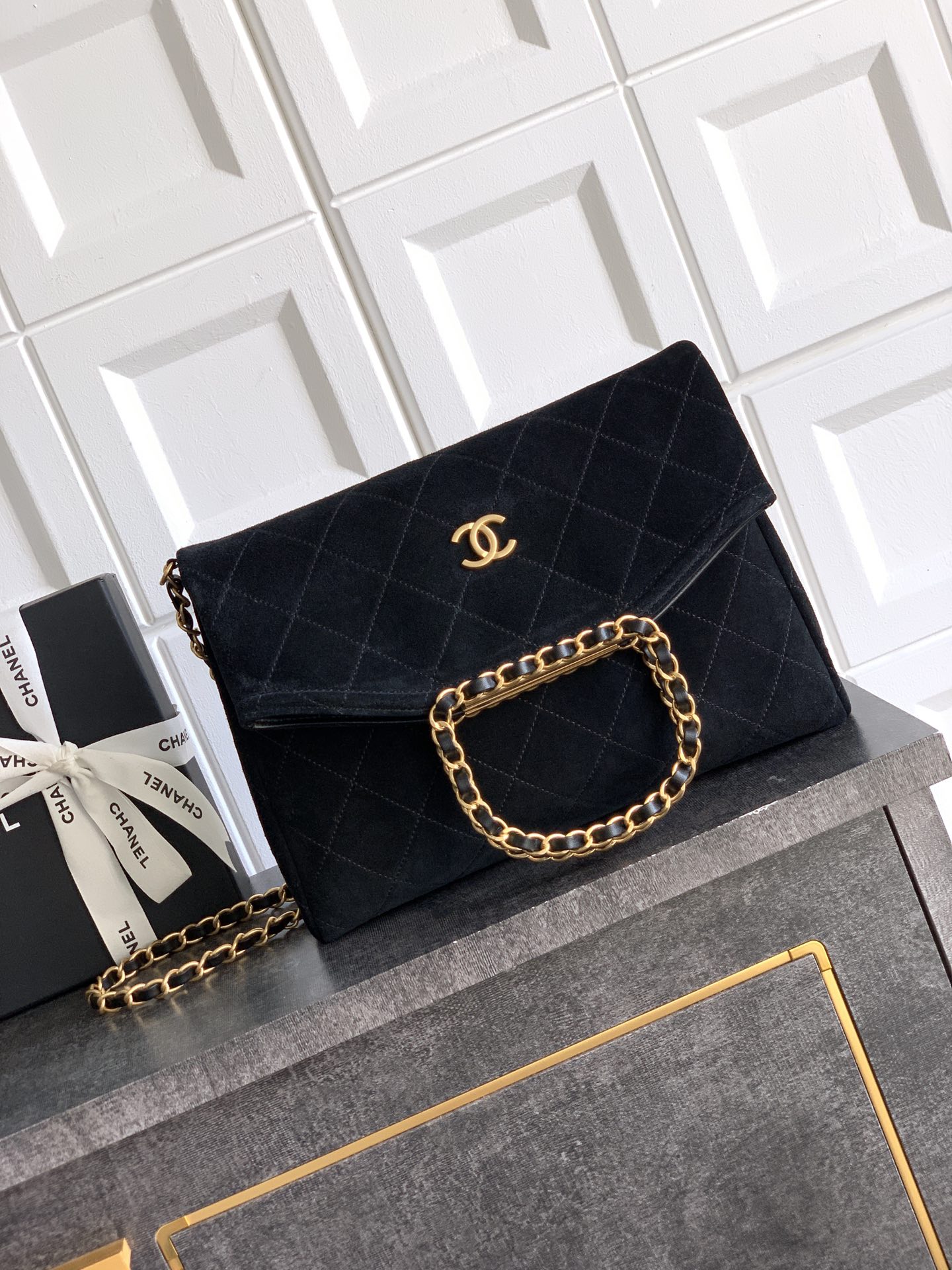 Ch@nel Vinatage Flap Bag-28 X20 X 6.5CM