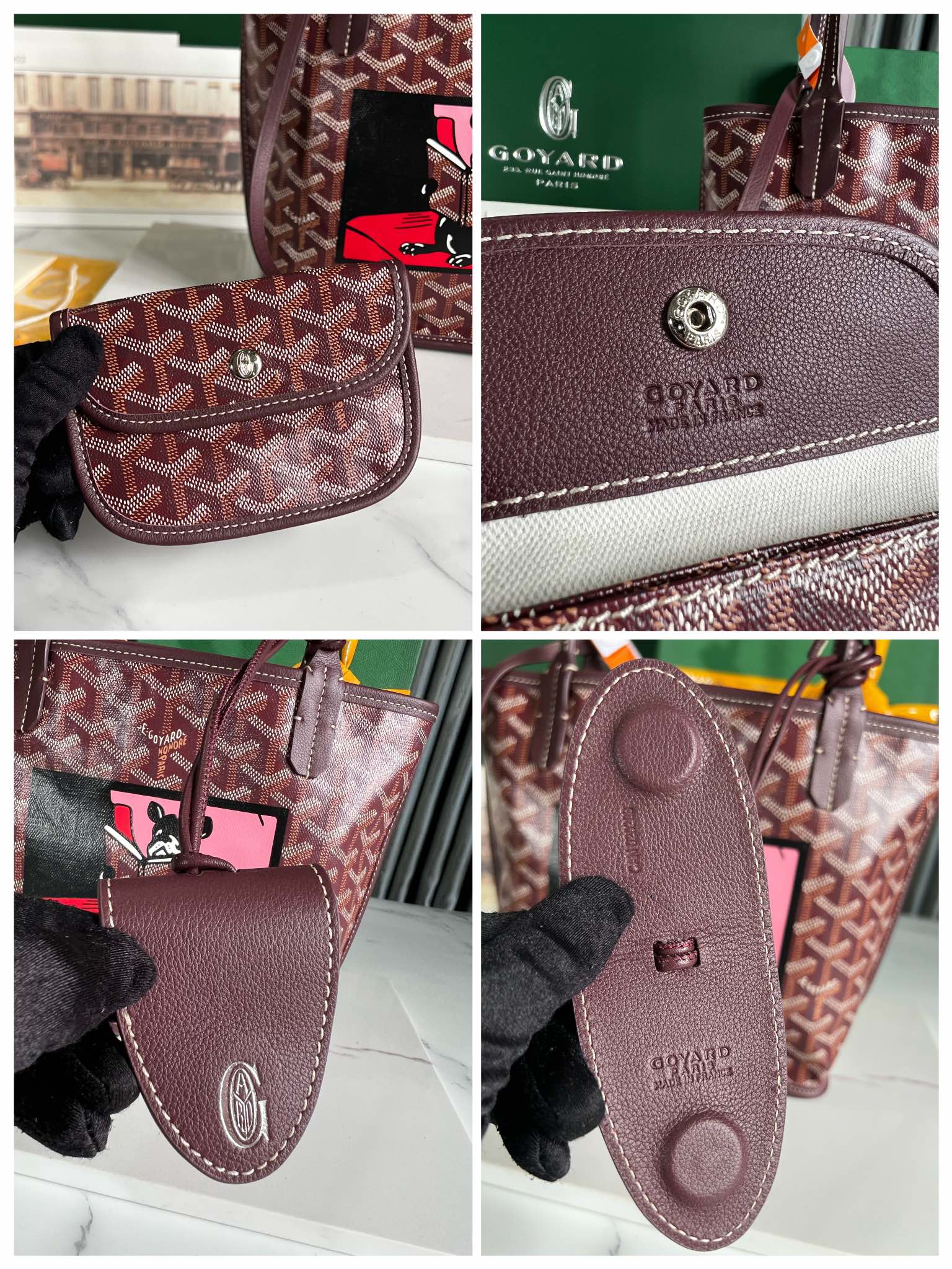 Goyard Anjou Mini Handbags-20*10*20CM