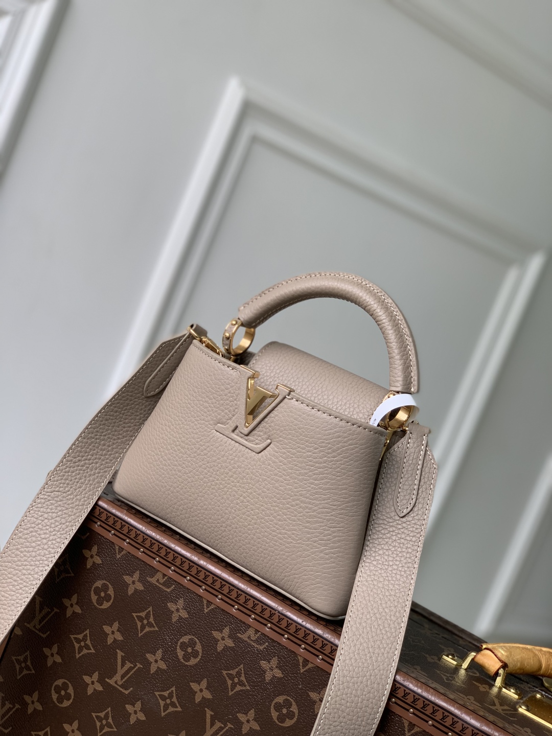 Louis Vuitton Mini Capucines Handlebag-M14970-21*14*8CM
