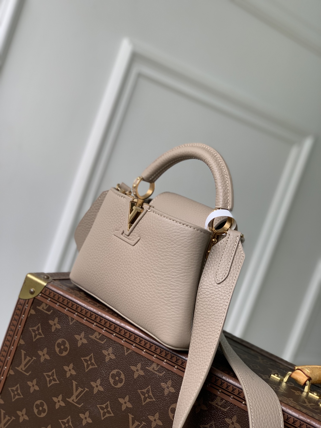 Louis Vuitton Mini Capucines Handlebag-M14970-21*14*8CM