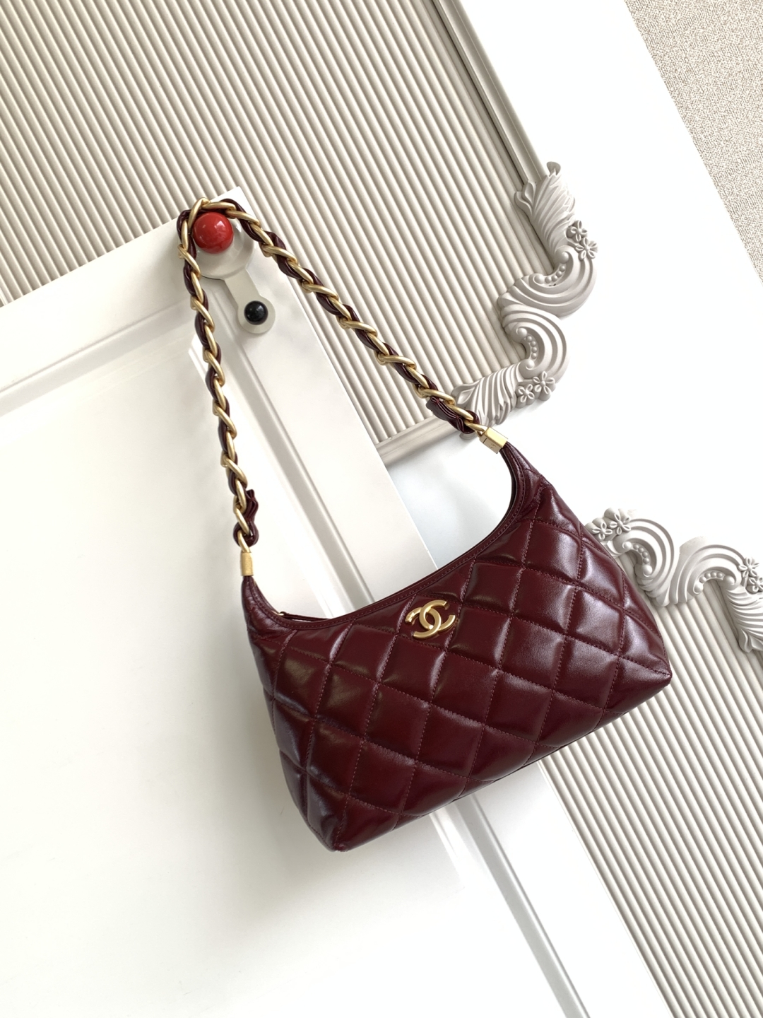 Ch@nel 2025SS Hobo Bag-30x35x9CM