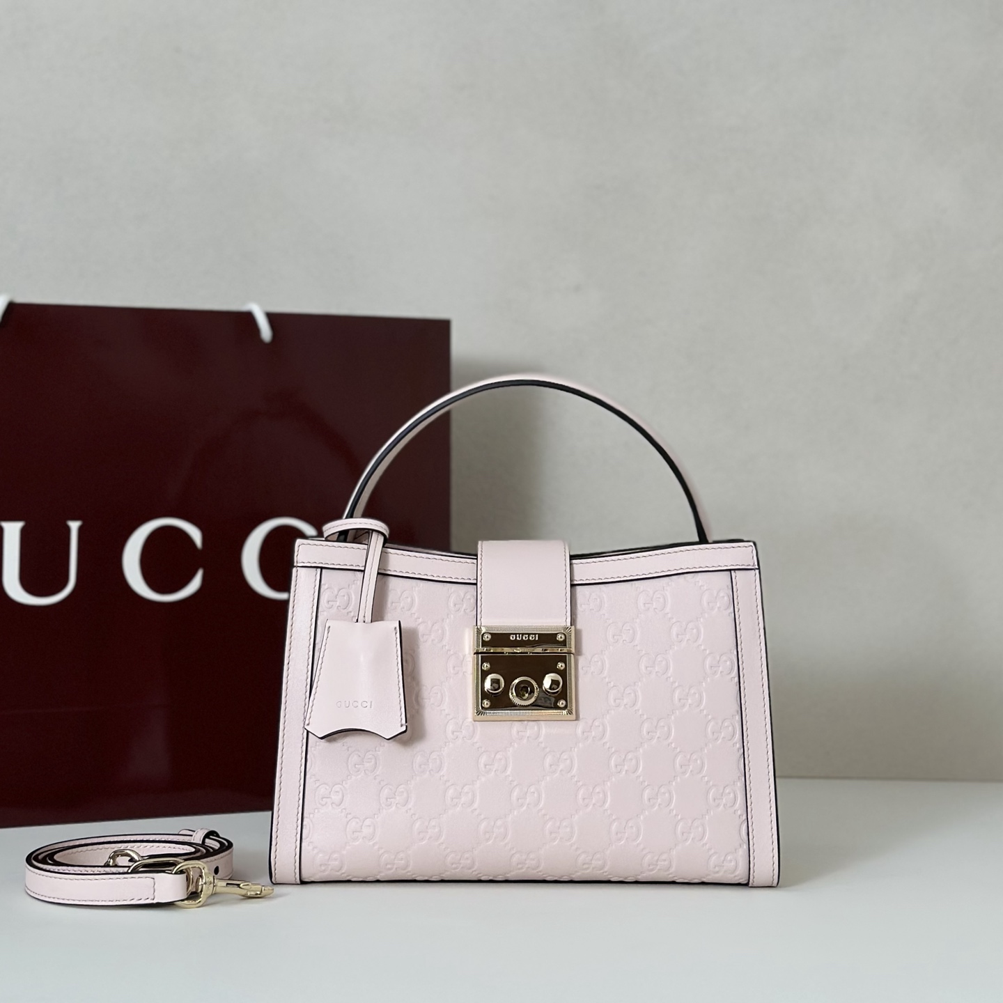 Gucci Padlock Tote Bag-25.5*17.5*10CM