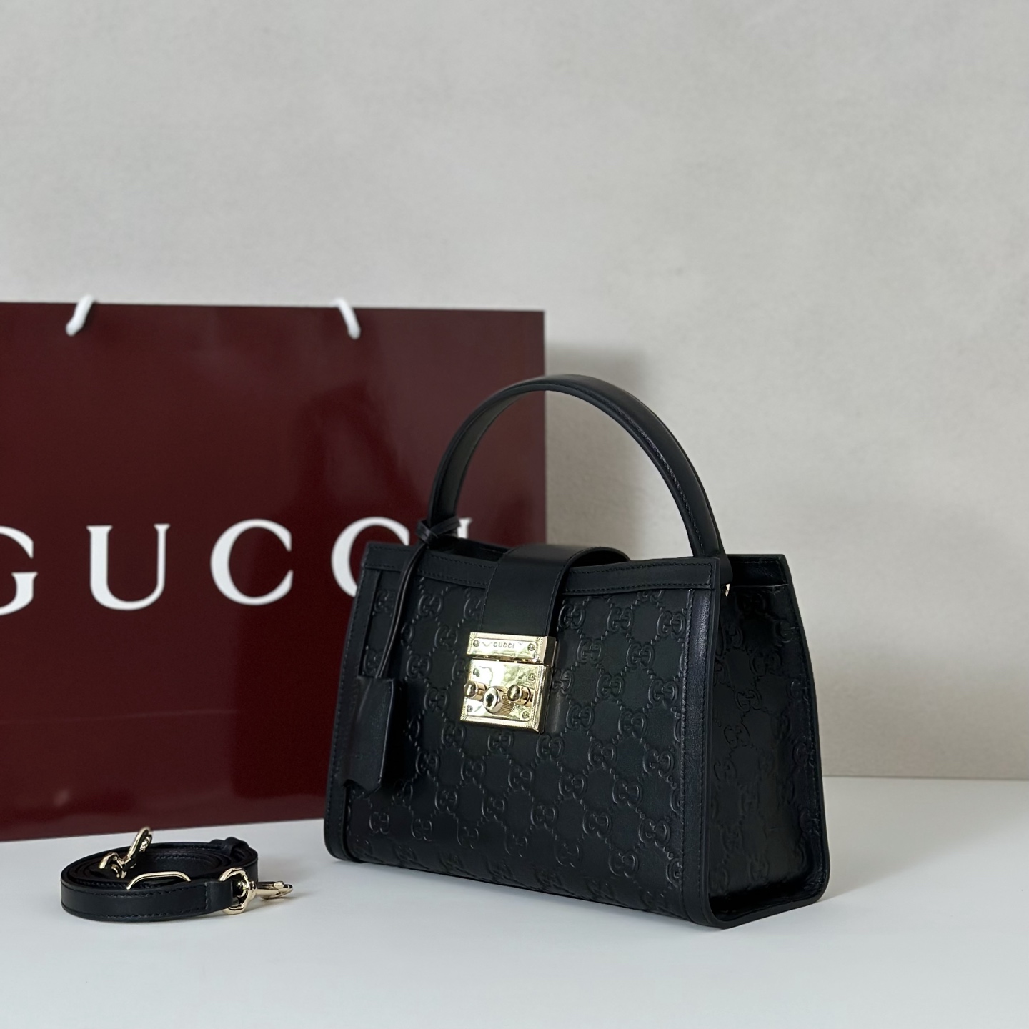 Gucci Padlock Tote Bag-25.5*17.5*10CM