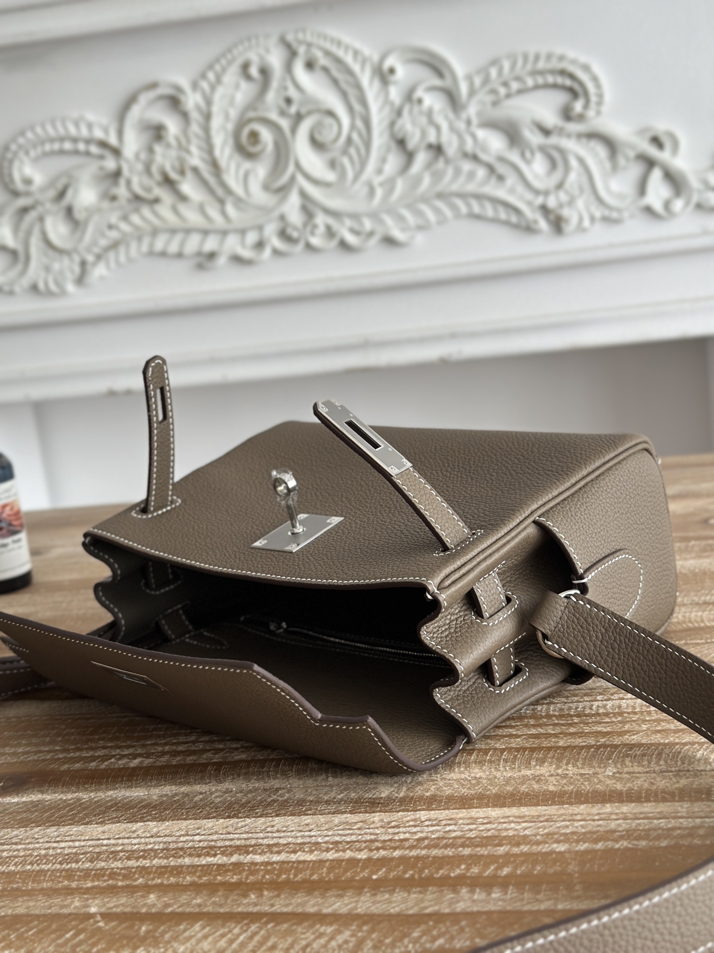 Hermes Kelly Messenger Bag-Togo-25cm