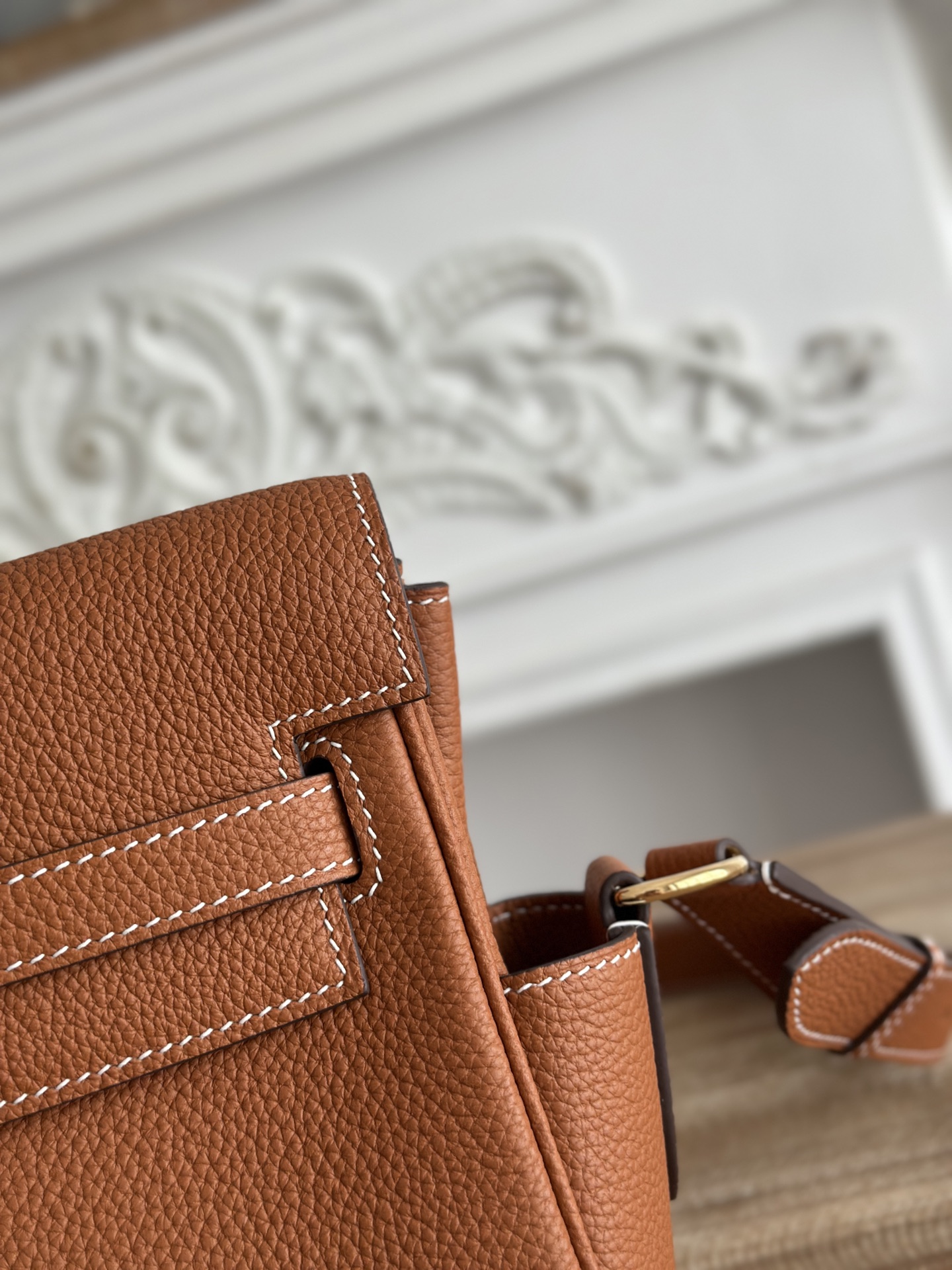 Hermes Kelly Messenger Bag-Togo-25cm
