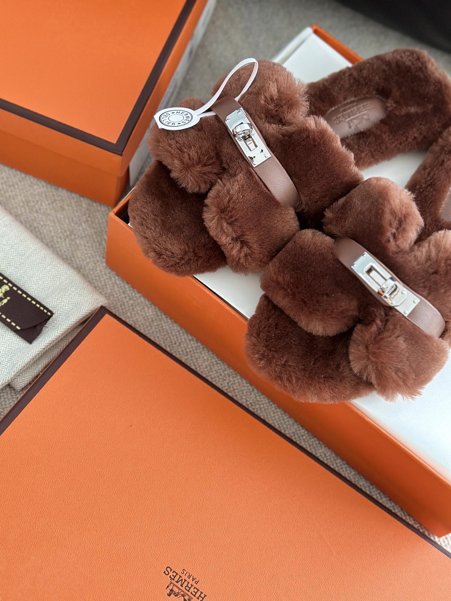 Hermes Slippers