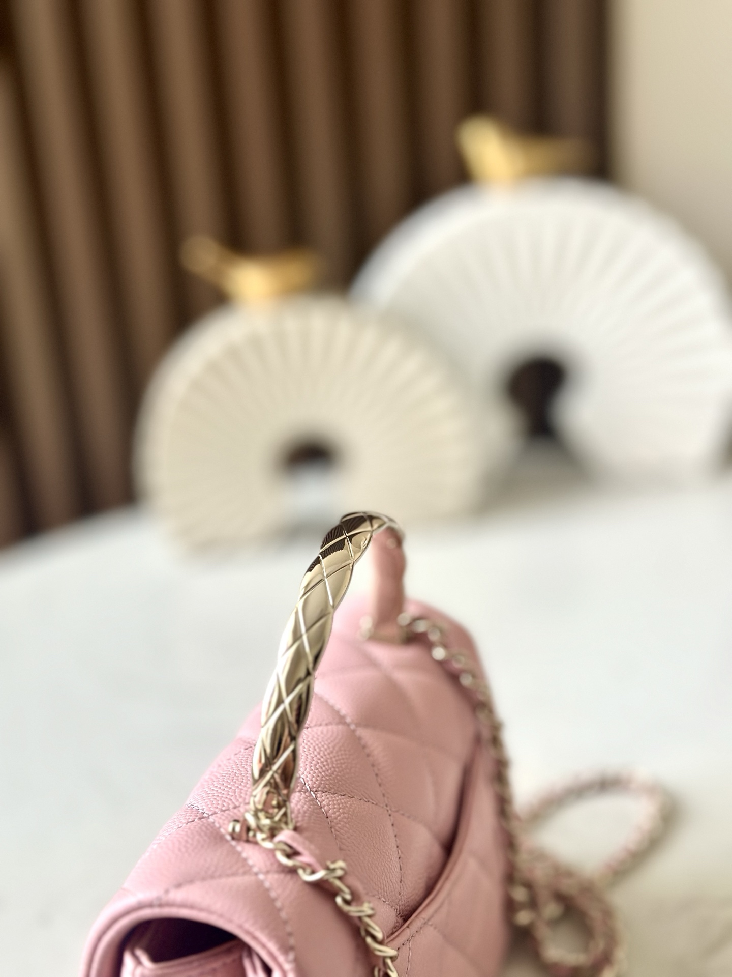 Ch@nel Flap Bag-12*18*6.5*cm