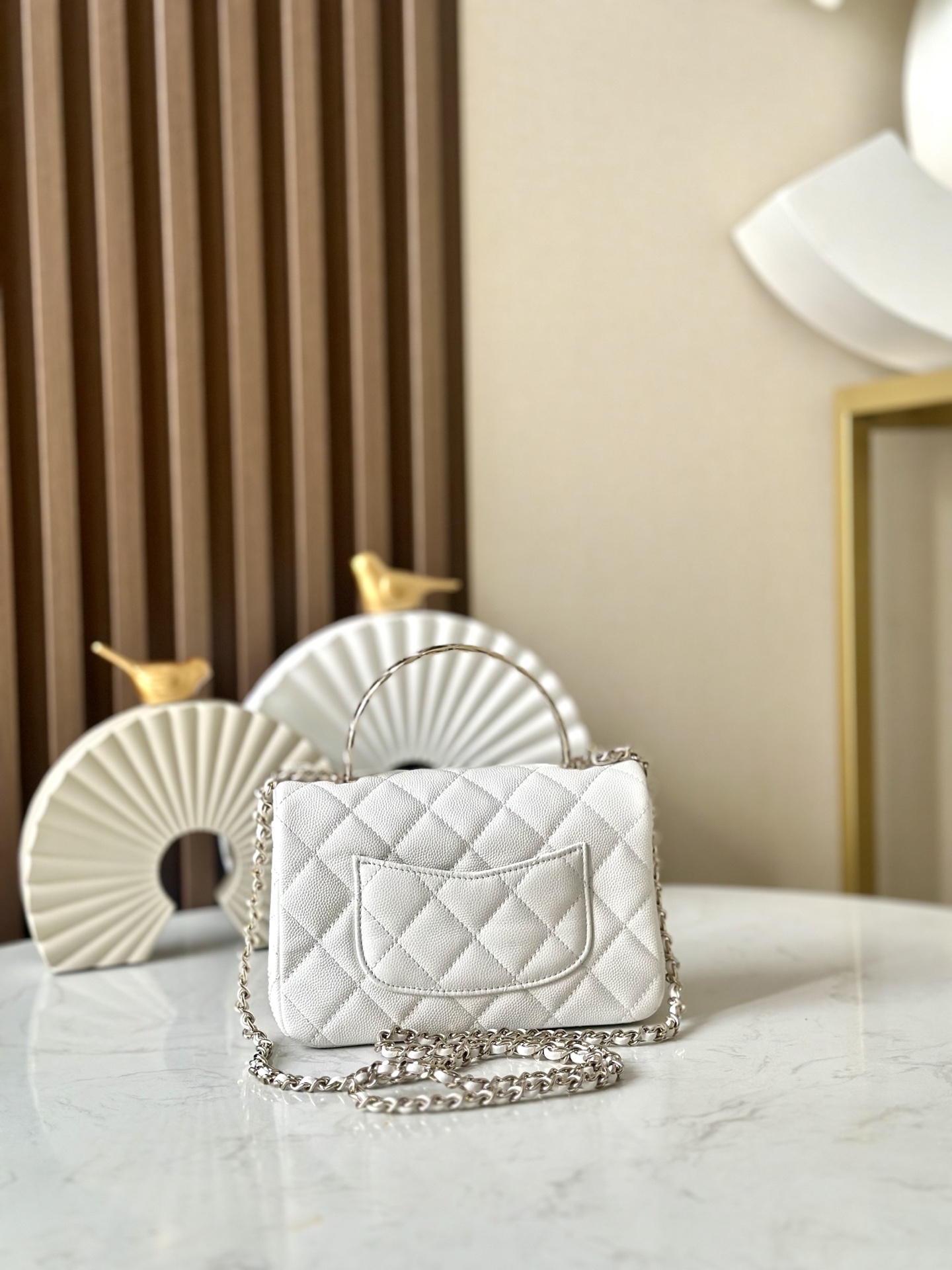 Ch@nel Flap Bag-12*18*6.5*cm