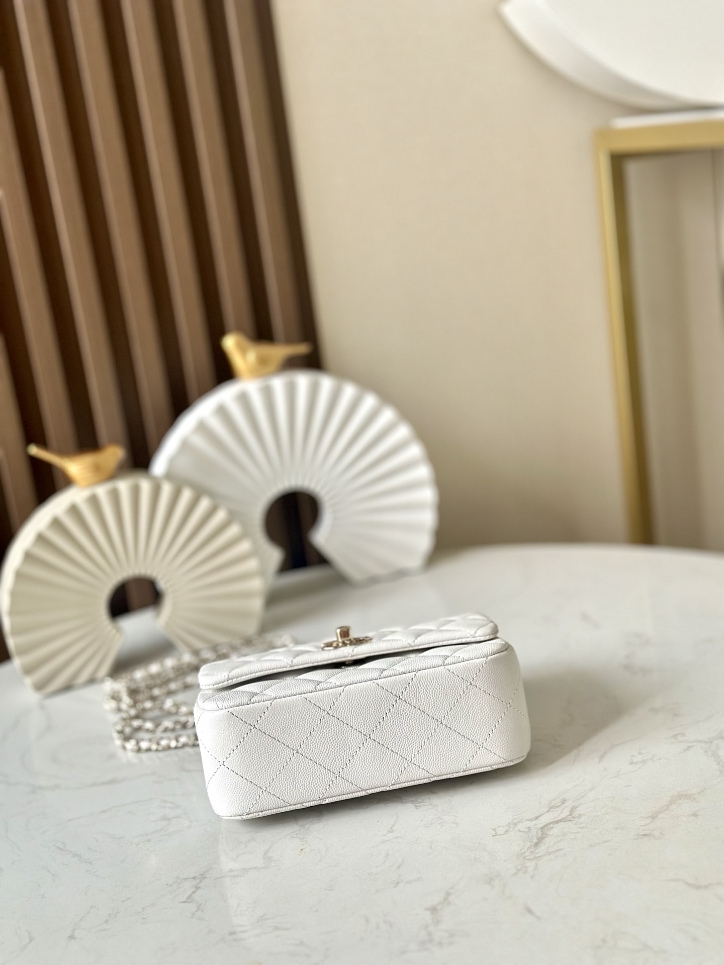 Ch@nel Flap Bag-12*18*6.5*cm