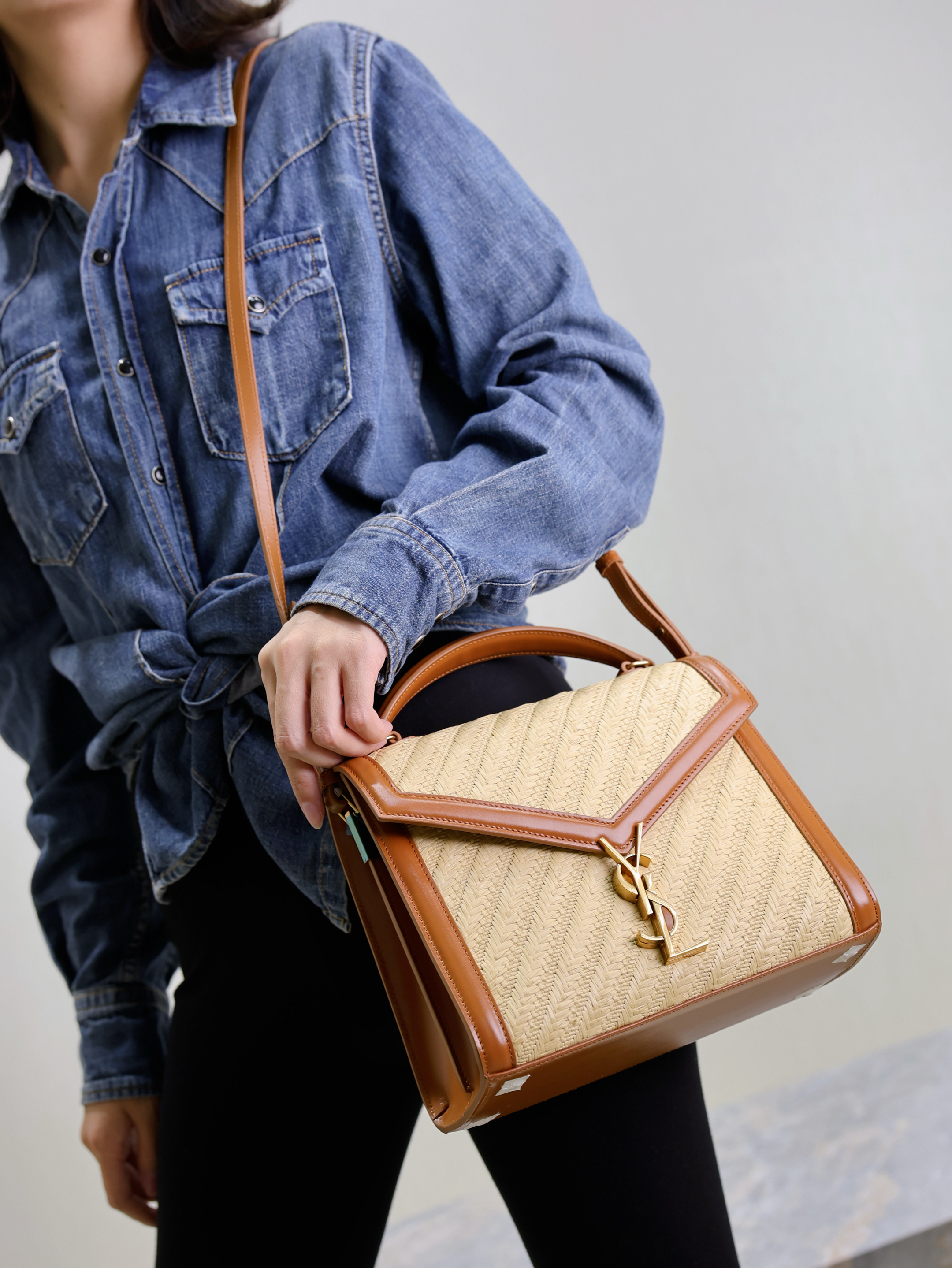 YSL Cassandra Bag-20×16x7.5/24.5×20×11.5CM