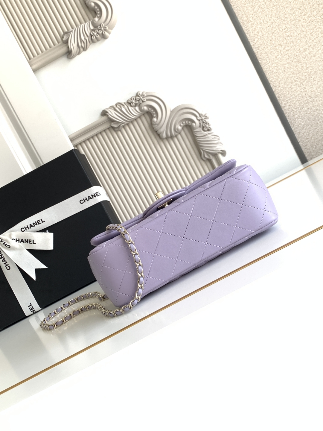 Ch@nel Flap Bag Mini CF handle -20x12x6cm