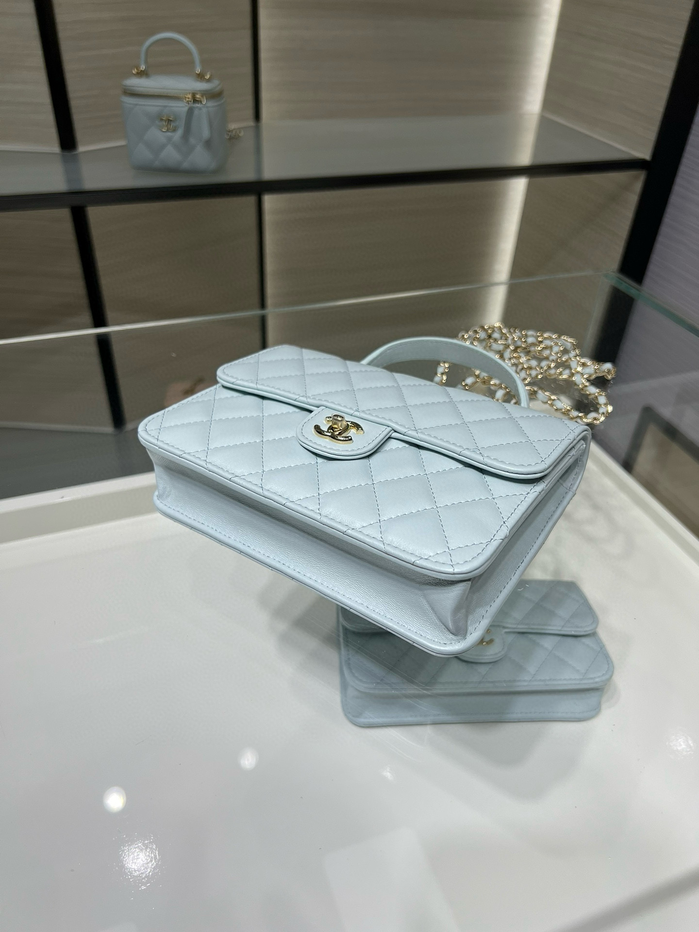 Ch@nel Flap Bag-14X18X3cm